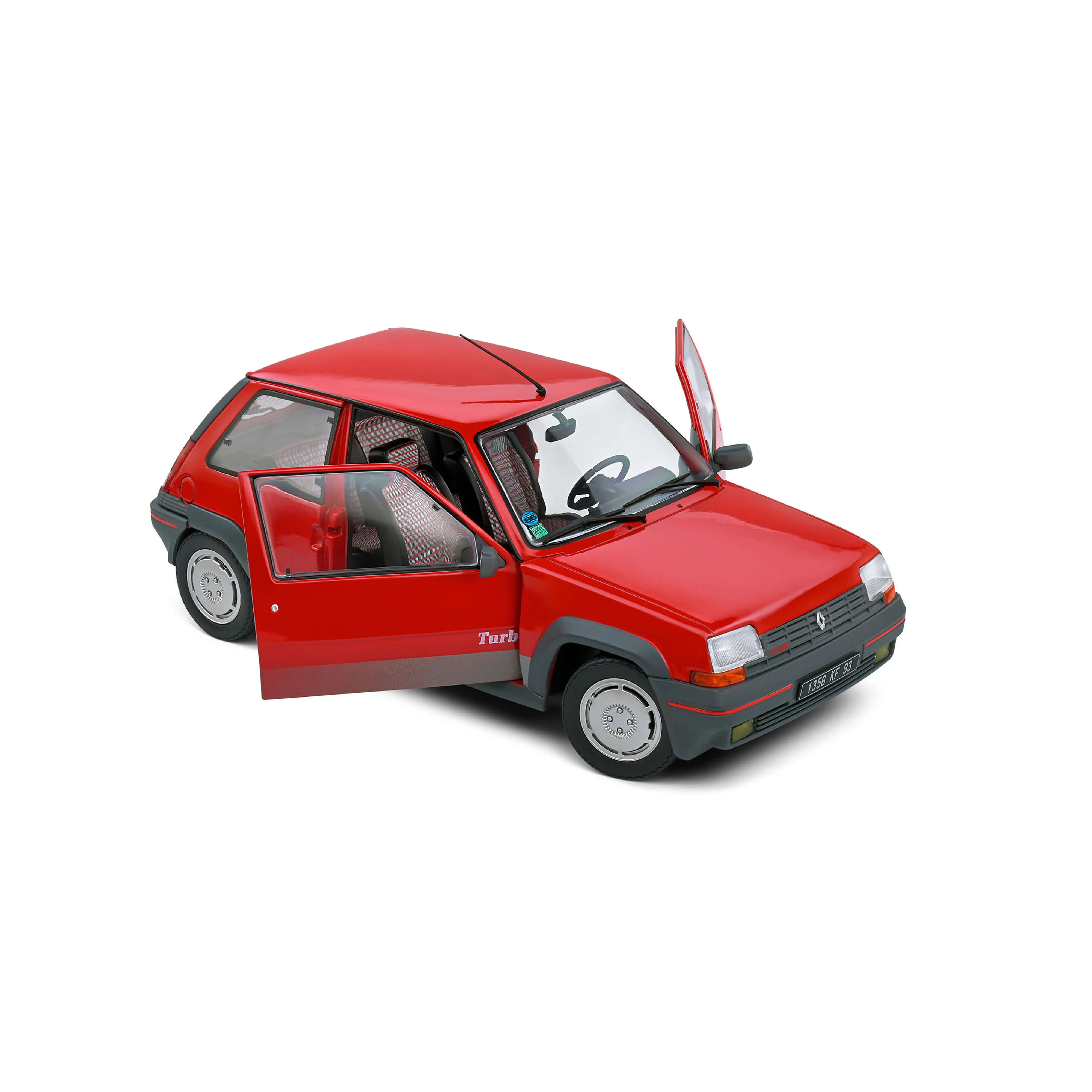Renault 5 GT Turbo MK1 Rouge 1985 1/18 - Image 6