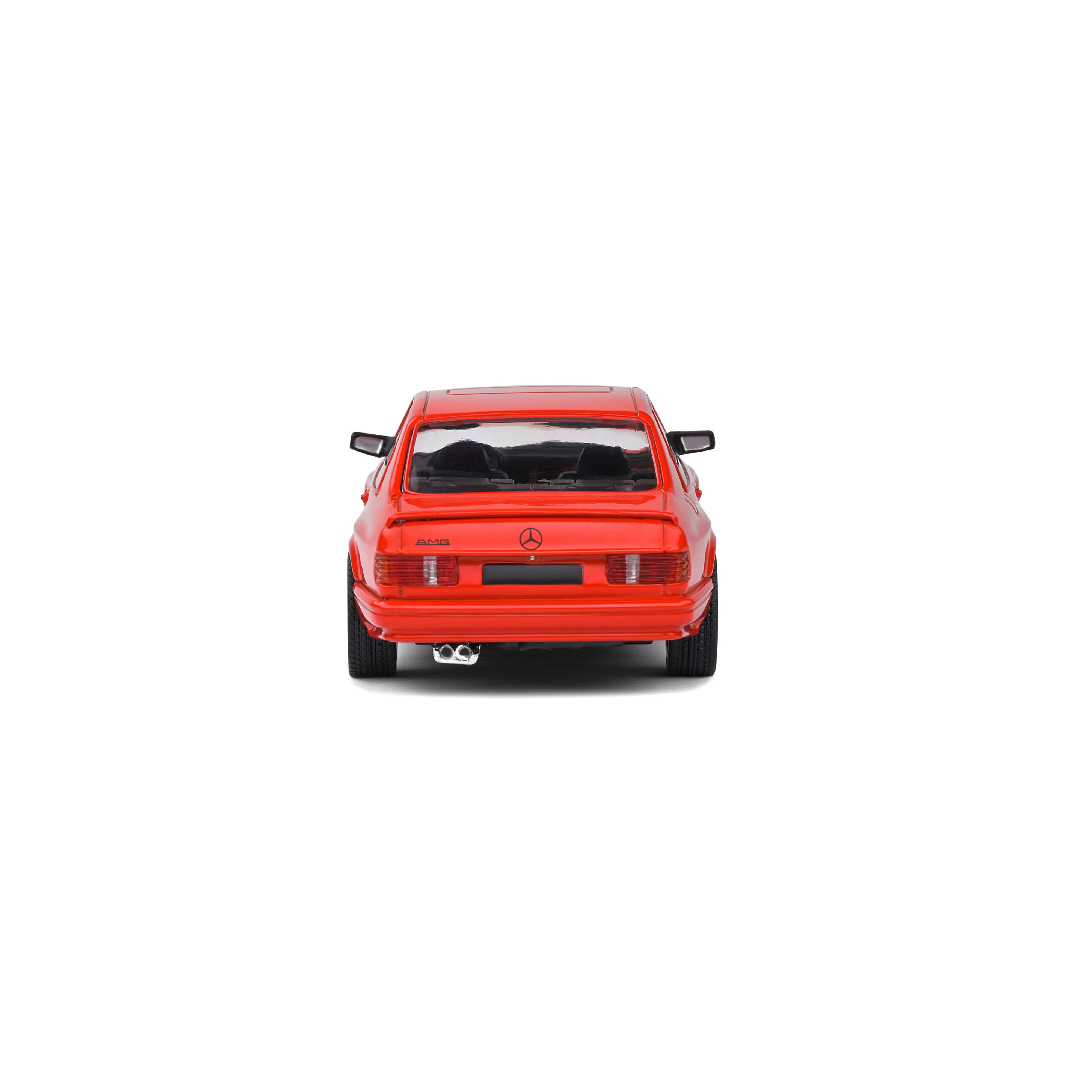 Mercedes-Benz 560 SEC AMG Wide Body Rouge 1990 1/43 - Image 3