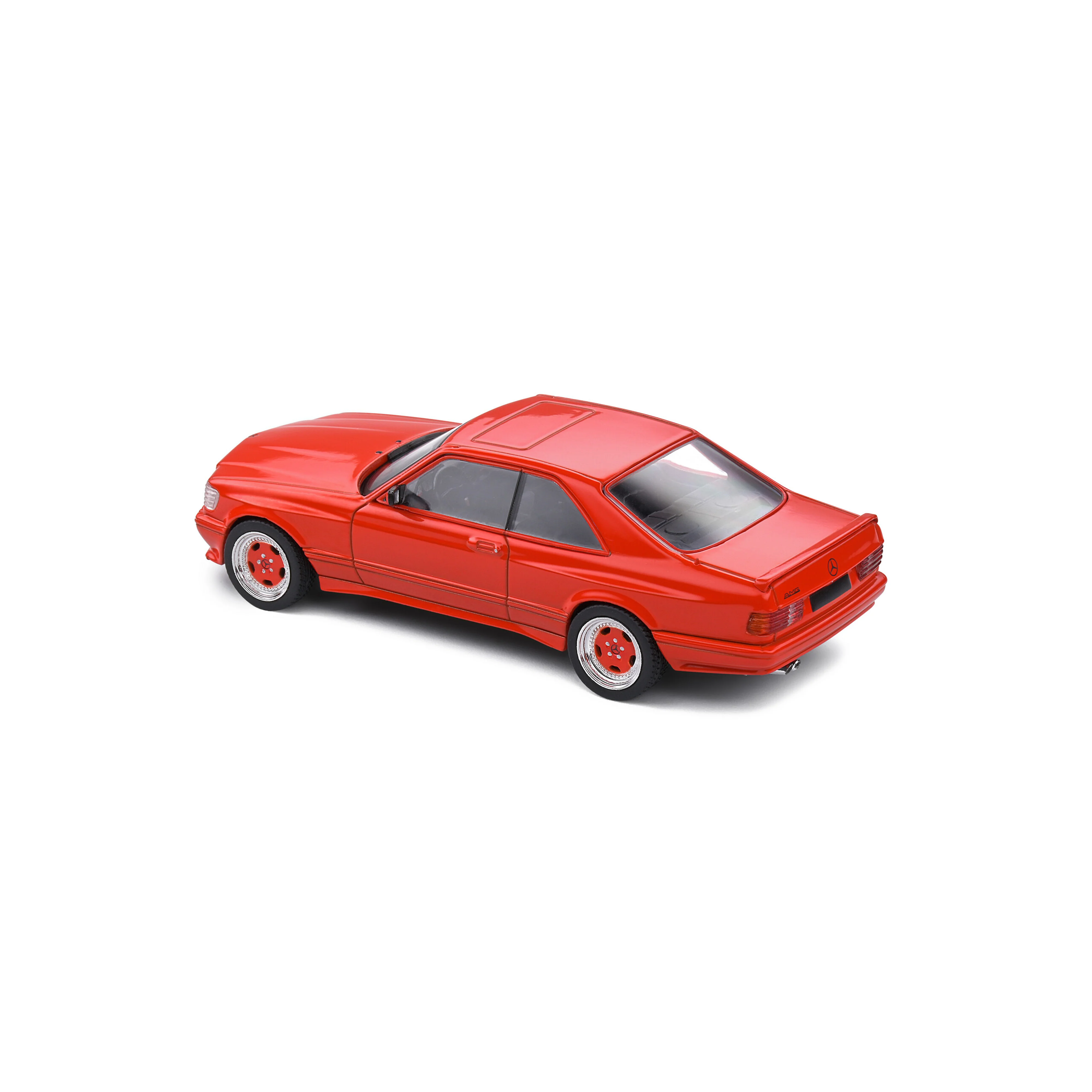 Mercedes-Benz 560 SEC AMG Wide Body Rouge 1990 1/43 - Image 5