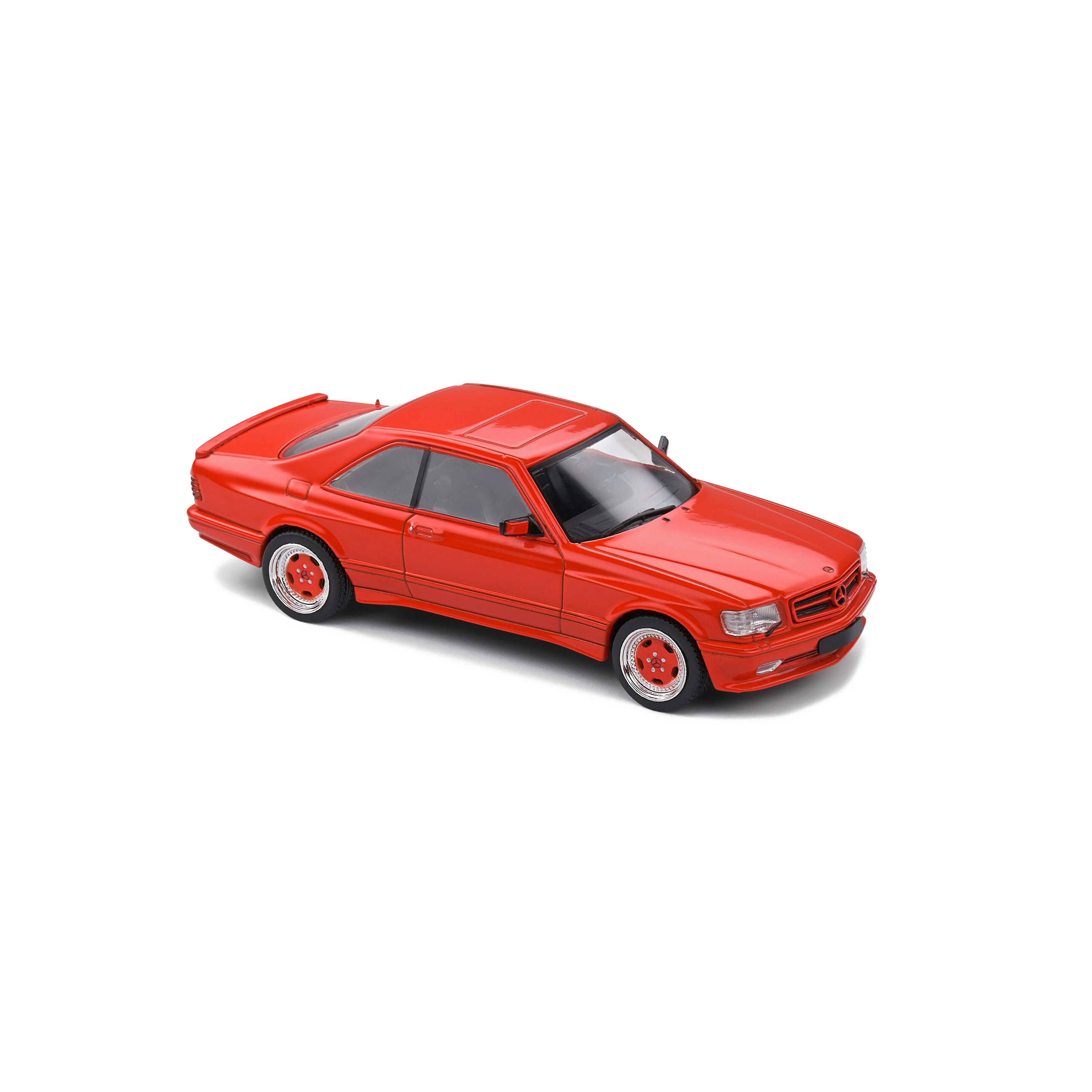 Mercedes-Benz 560 SEC AMG Wide Body Rouge 1990 1/43 - Image 6
