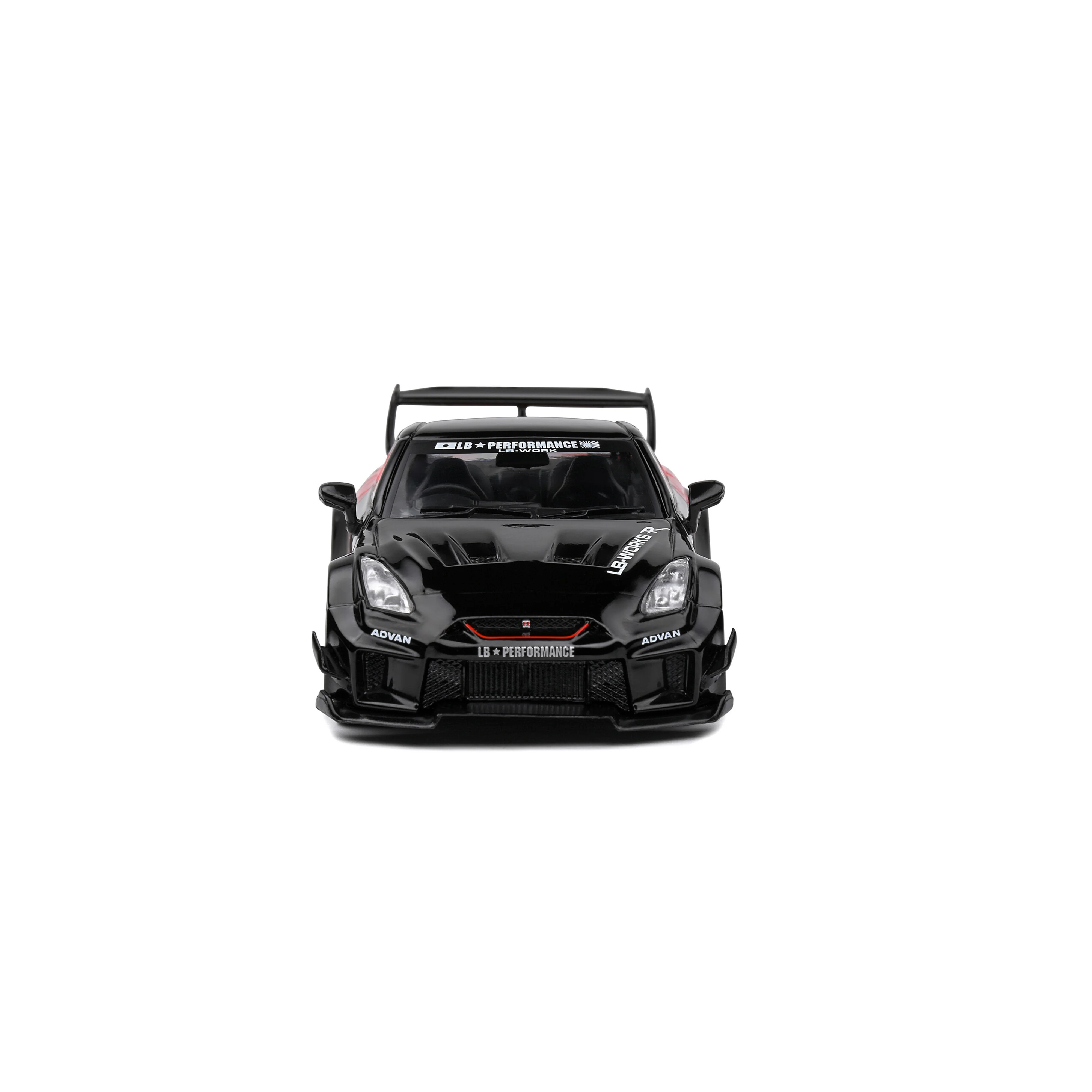 Nissan GTR35 LBWK Silhouette Rouge 2020 1/43 - Image 4