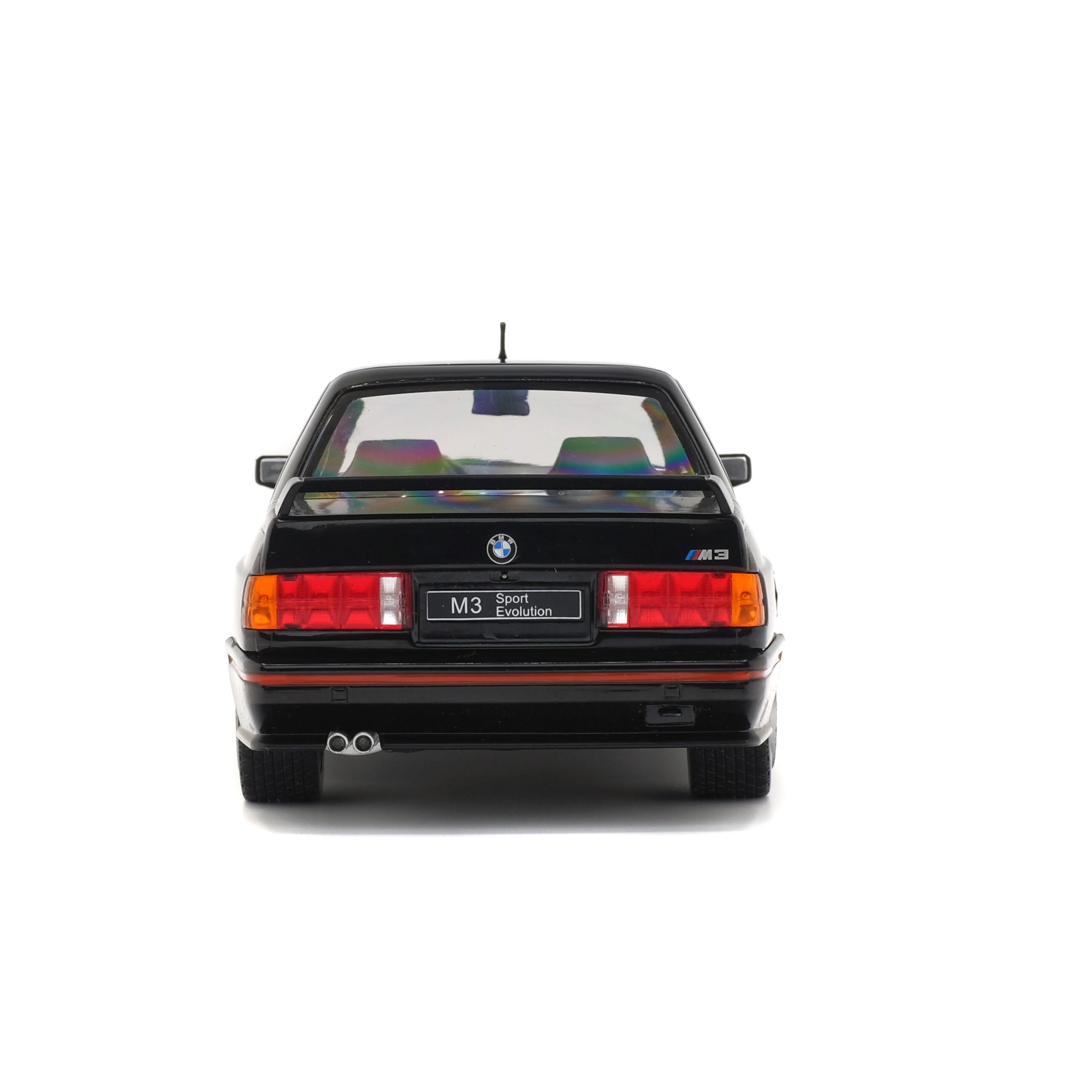 BMW E30 M3 Sport EVO Noir 1990 1/18 - Image 3