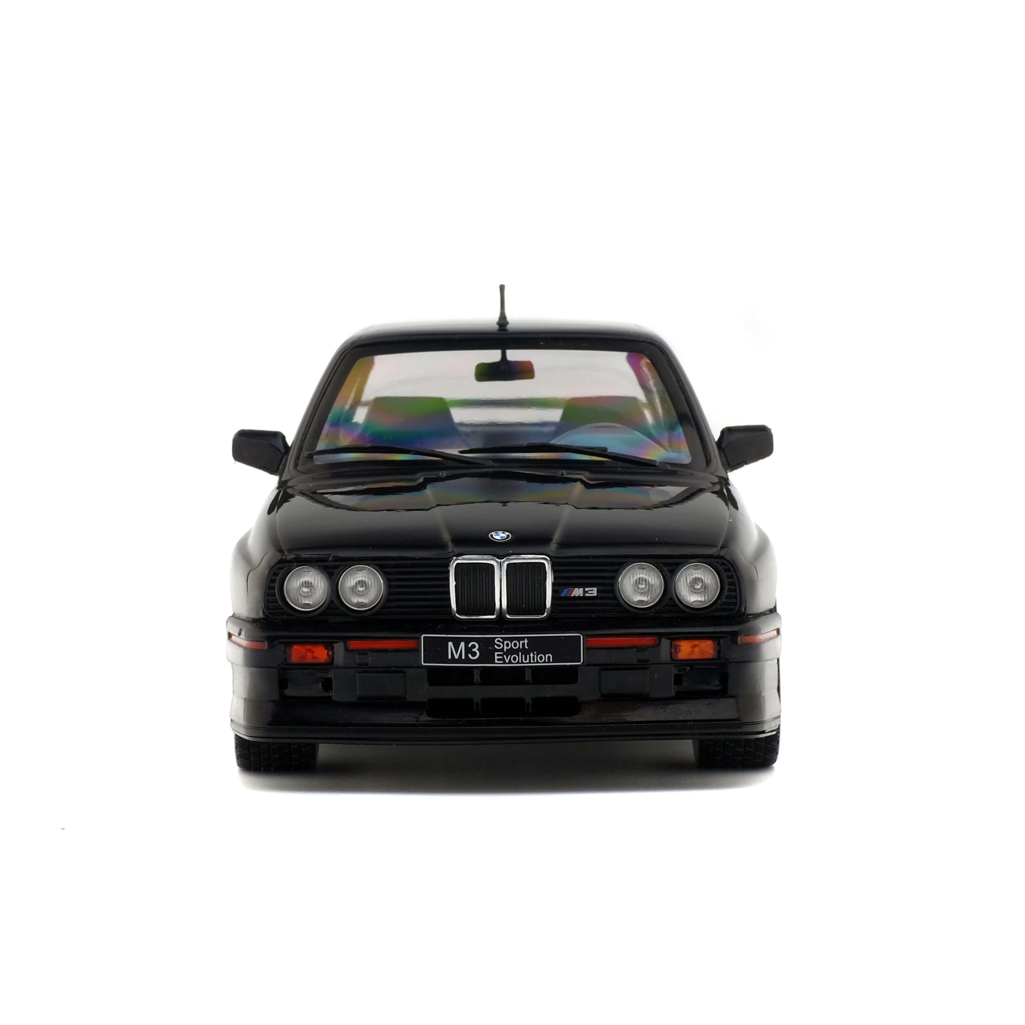 BMW E30 M3 Sport EVO Noir 1990 1/18 - Image 4