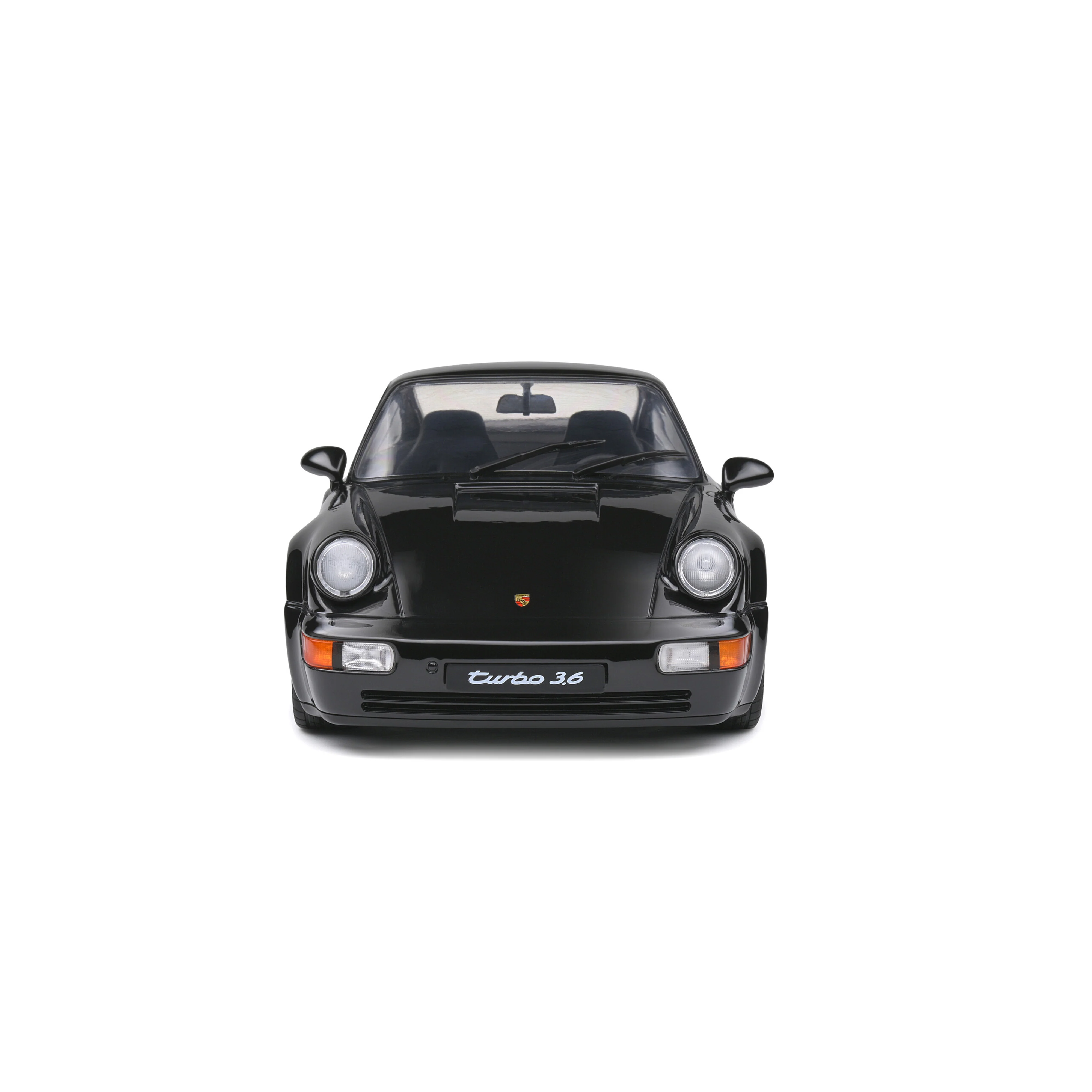 Porsche 911 (964) Turbo Noir 1993 1/18 - Image 4