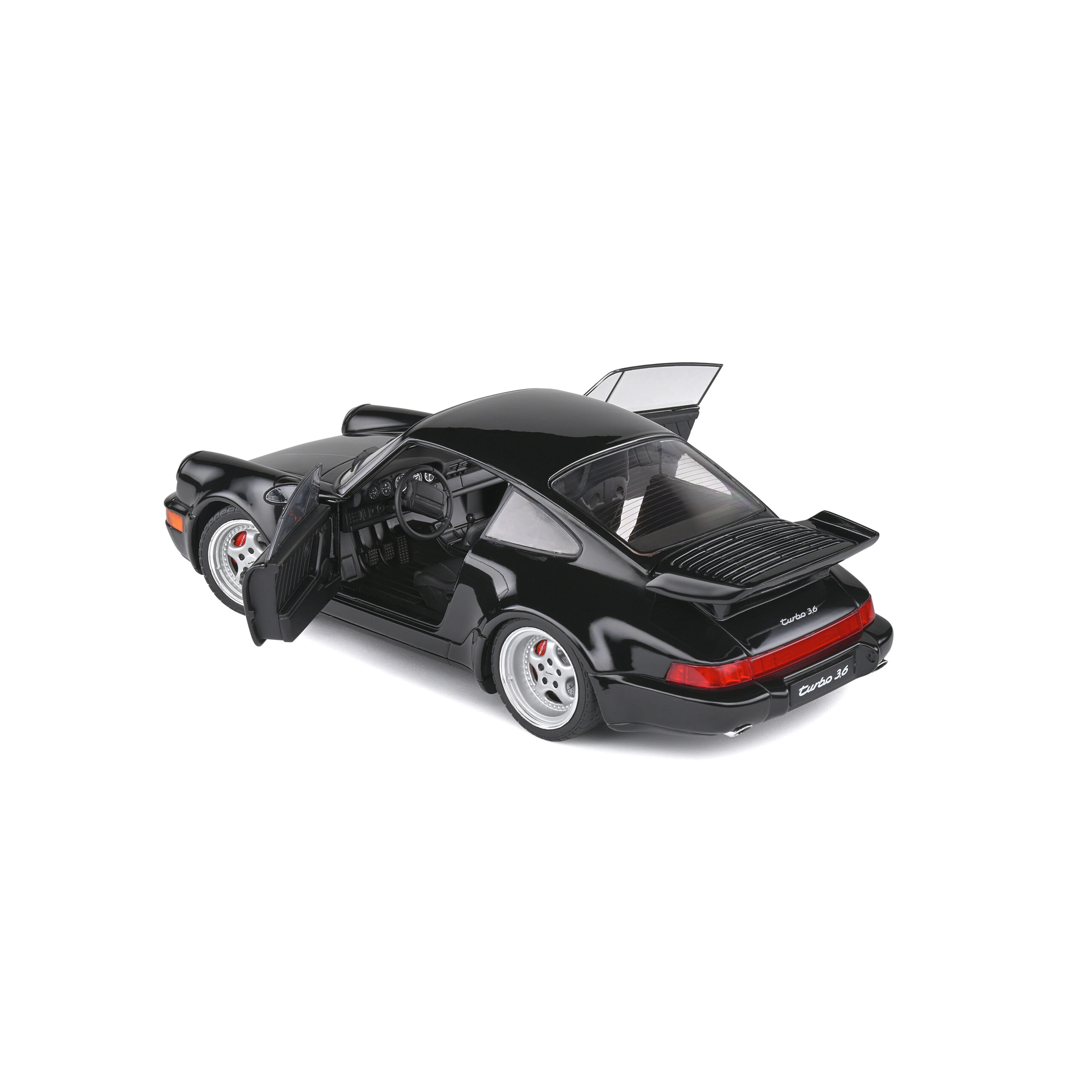 Porsche 911 (964) Turbo Noir 1993 1/18 - Image 5
