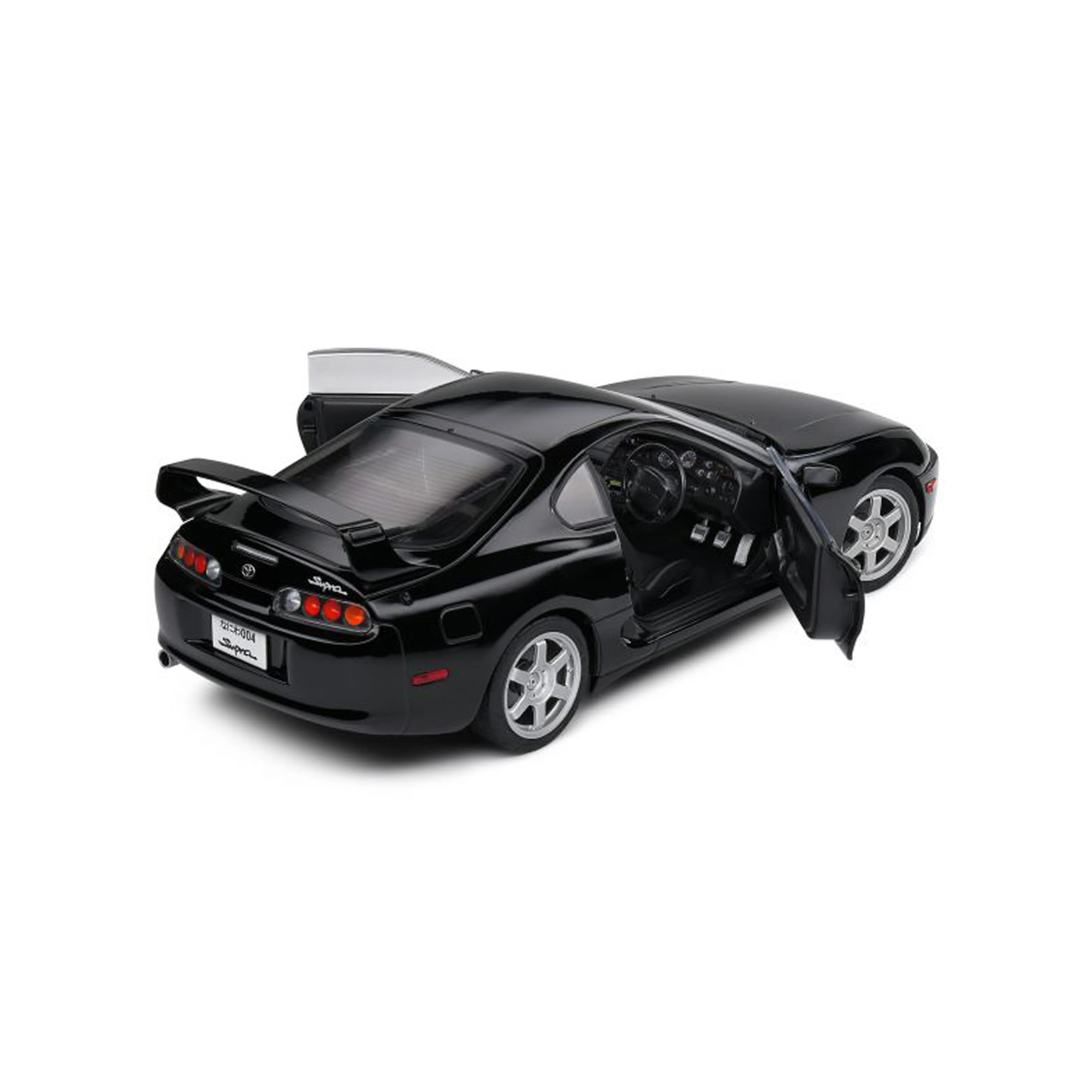 Toyota Supra MK4 (A80) Noir 1993 1/18 - Image 6