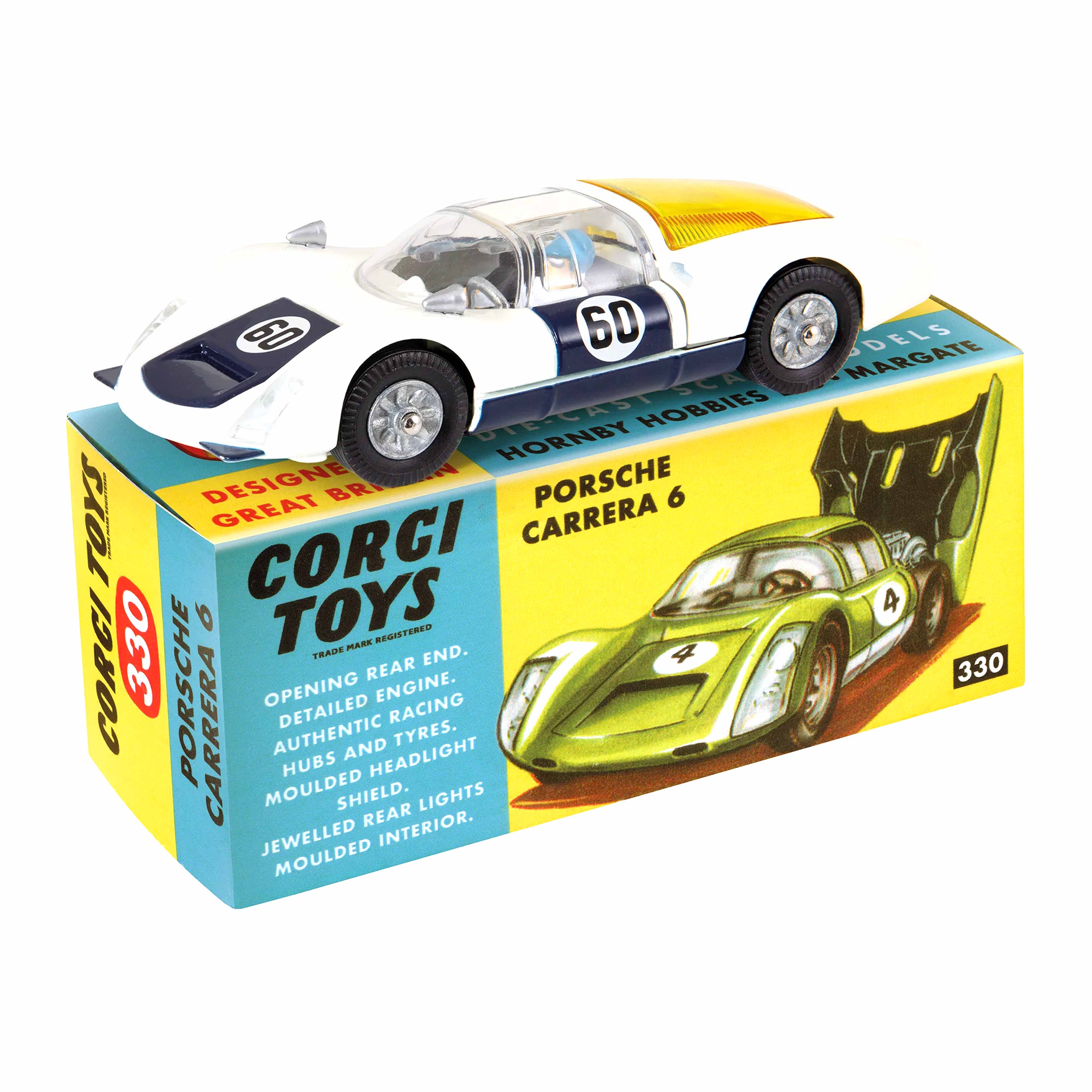 Porsche Carrera 6 1967 1/43 - n°330 - Image 4