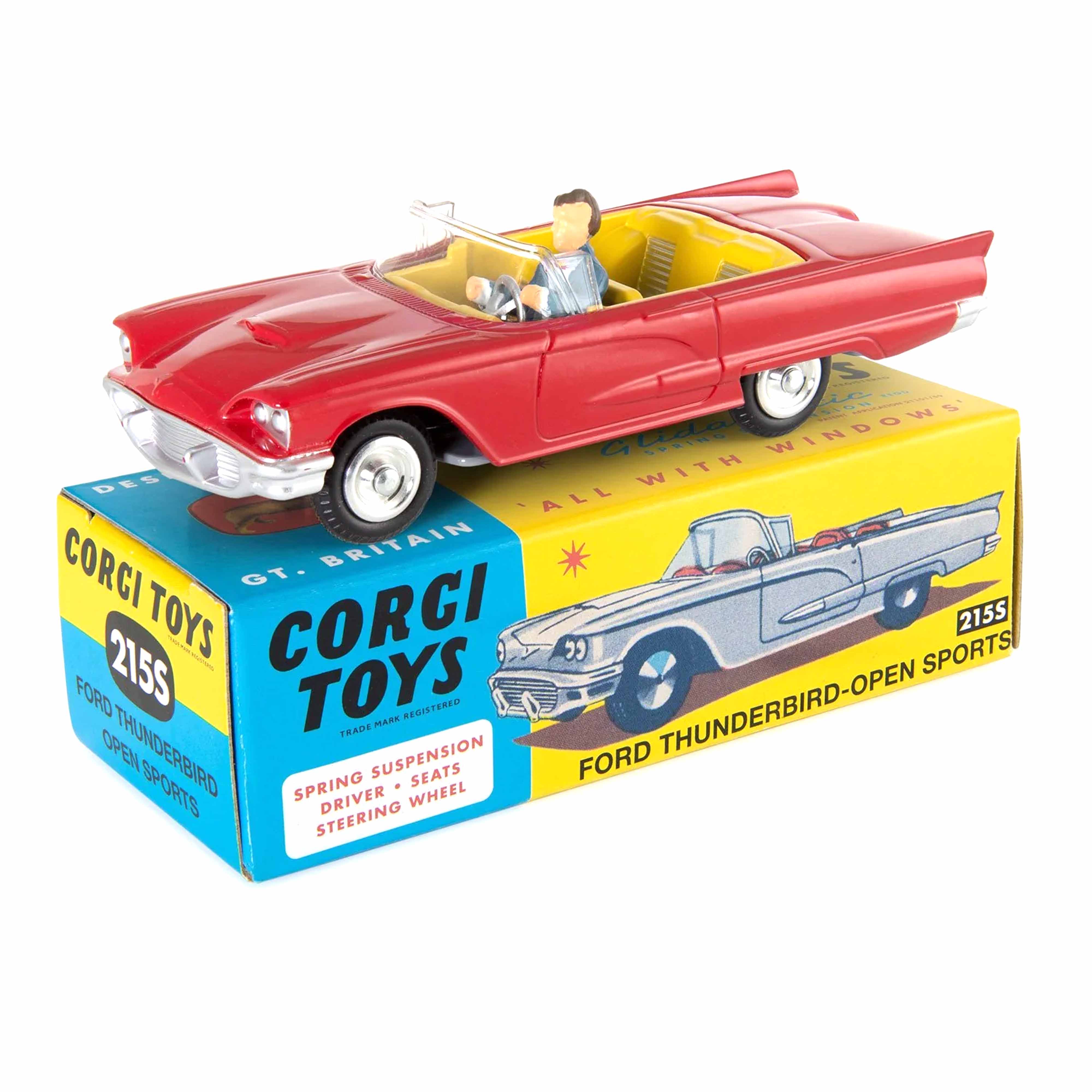 Ford Thunderbird Décapotable 1962 1/48 - n°215S - Image 4