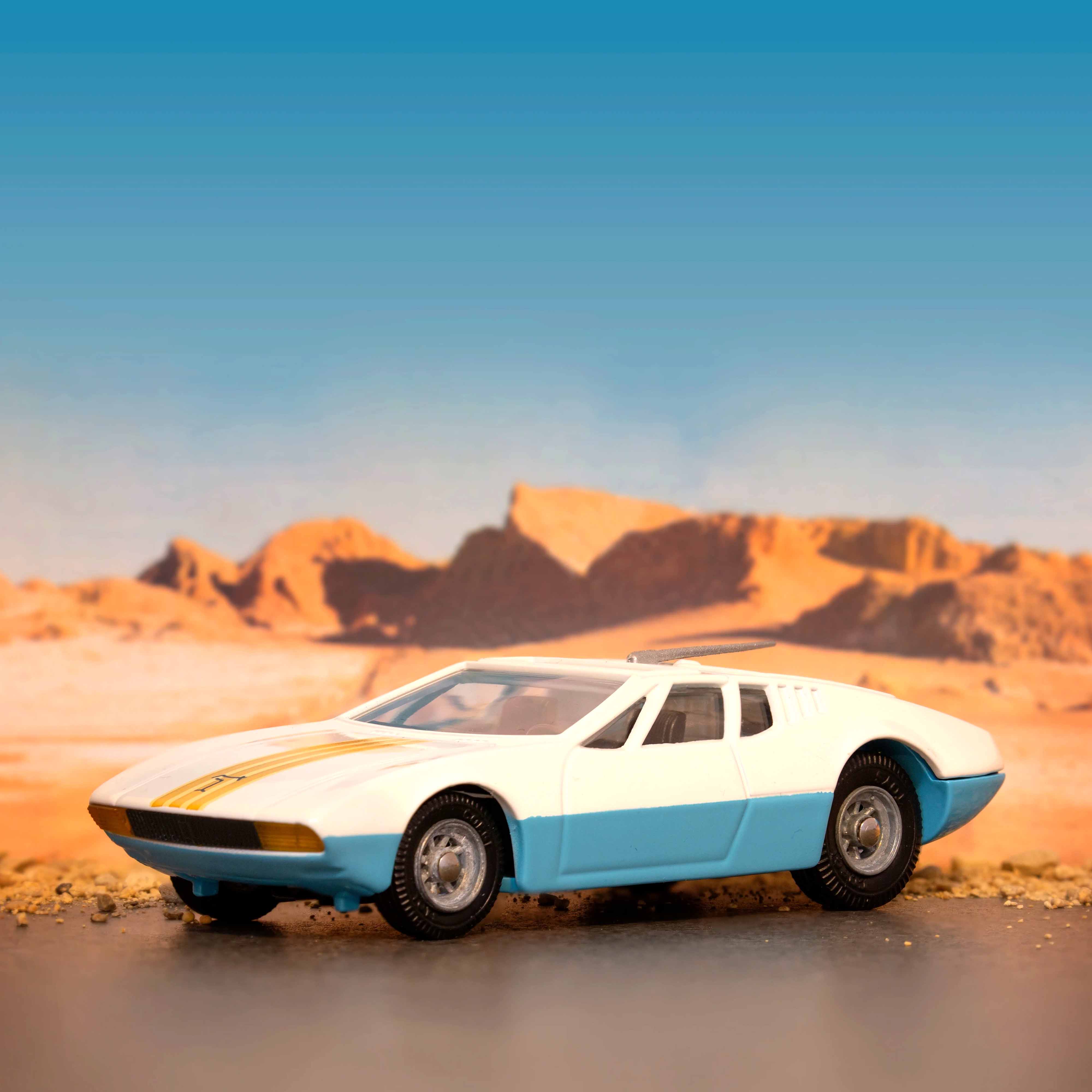 Ghia 5000 Mangusta avec châssis De Tomaso 1/44 - n°271 - Image 3