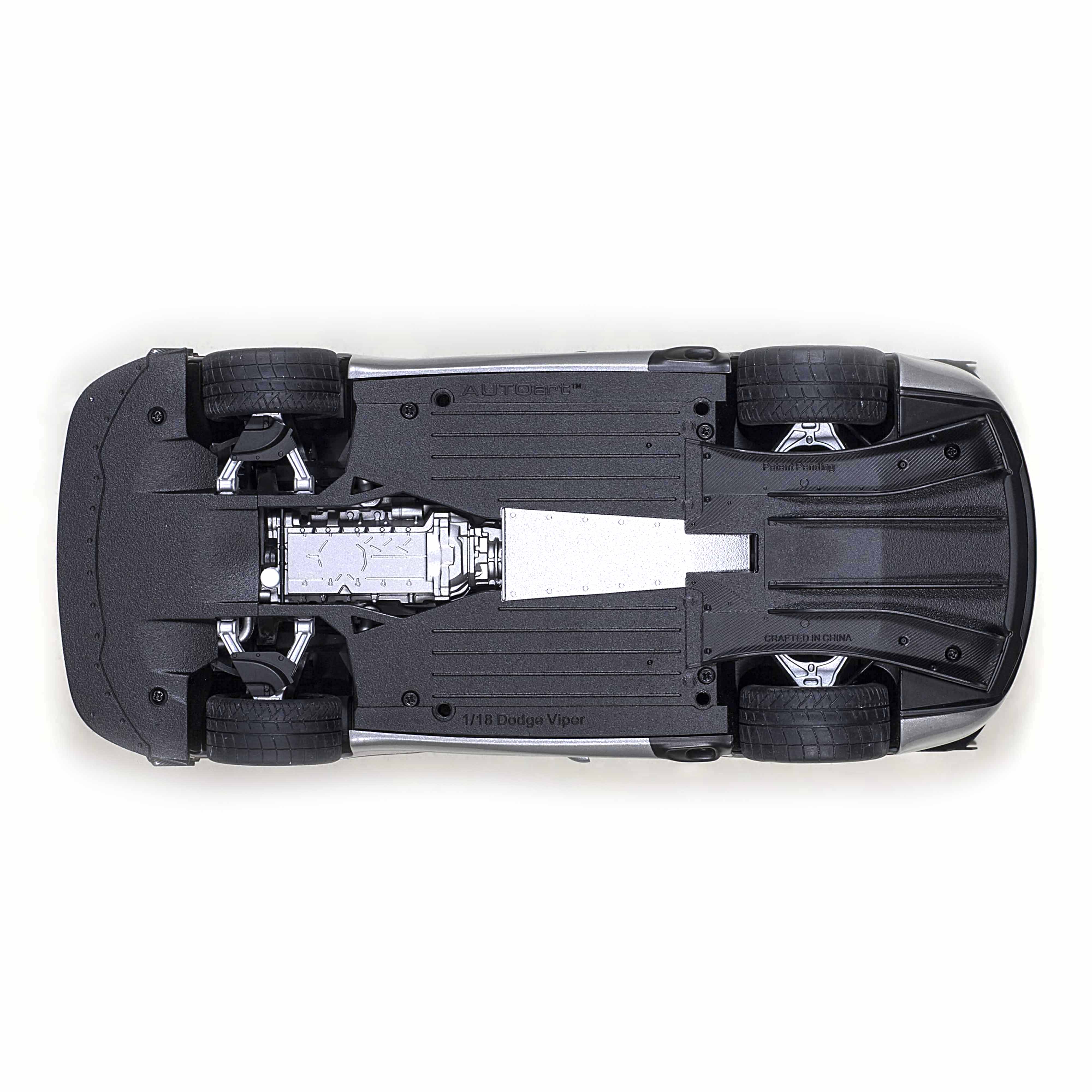 Dodge Viper ACR 2017 Argent Billet Métallisé 1/18 - Image 7