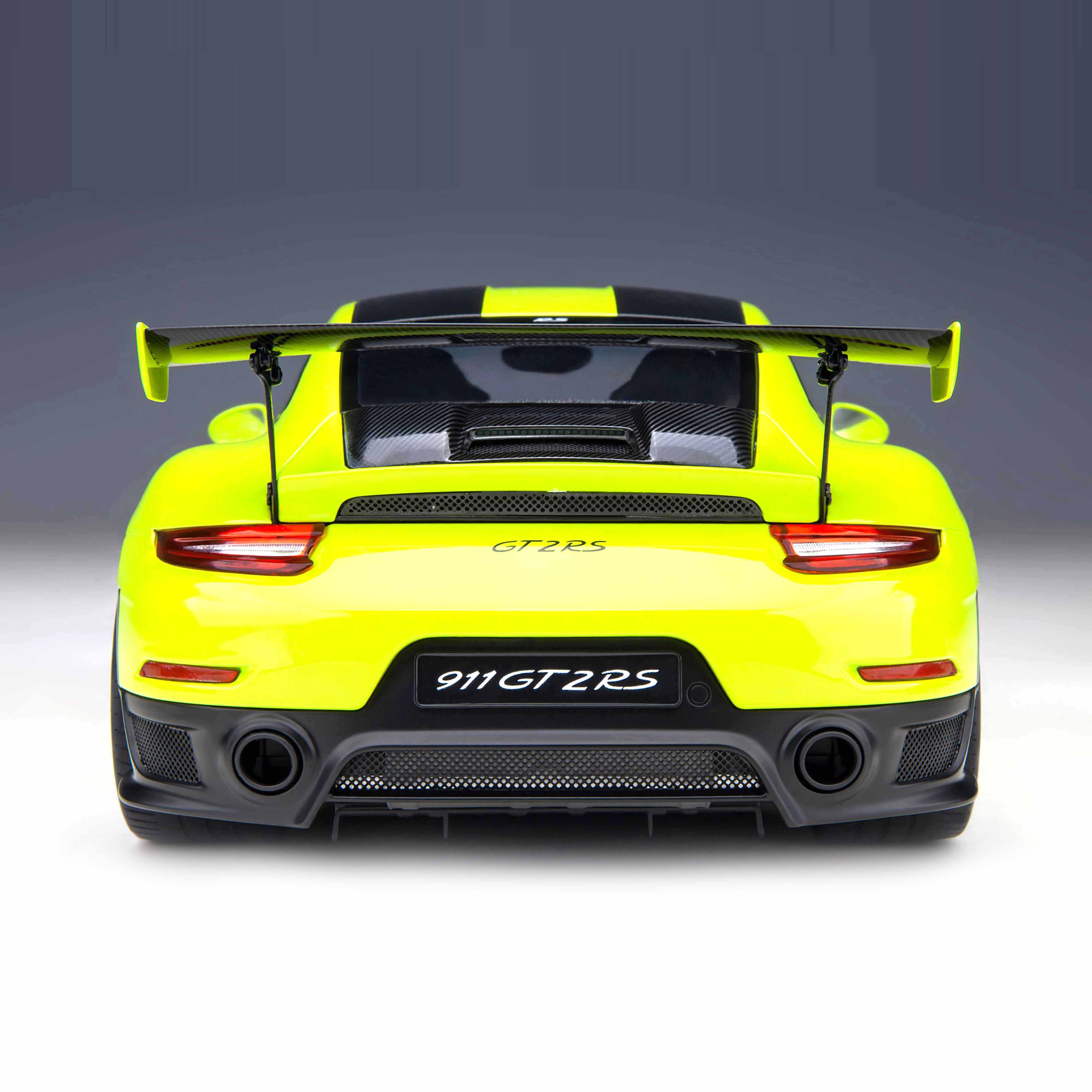 Porsche 911 (991.2) GT2 RS Pack Weissach Vert Acide 1/18 - Image 5