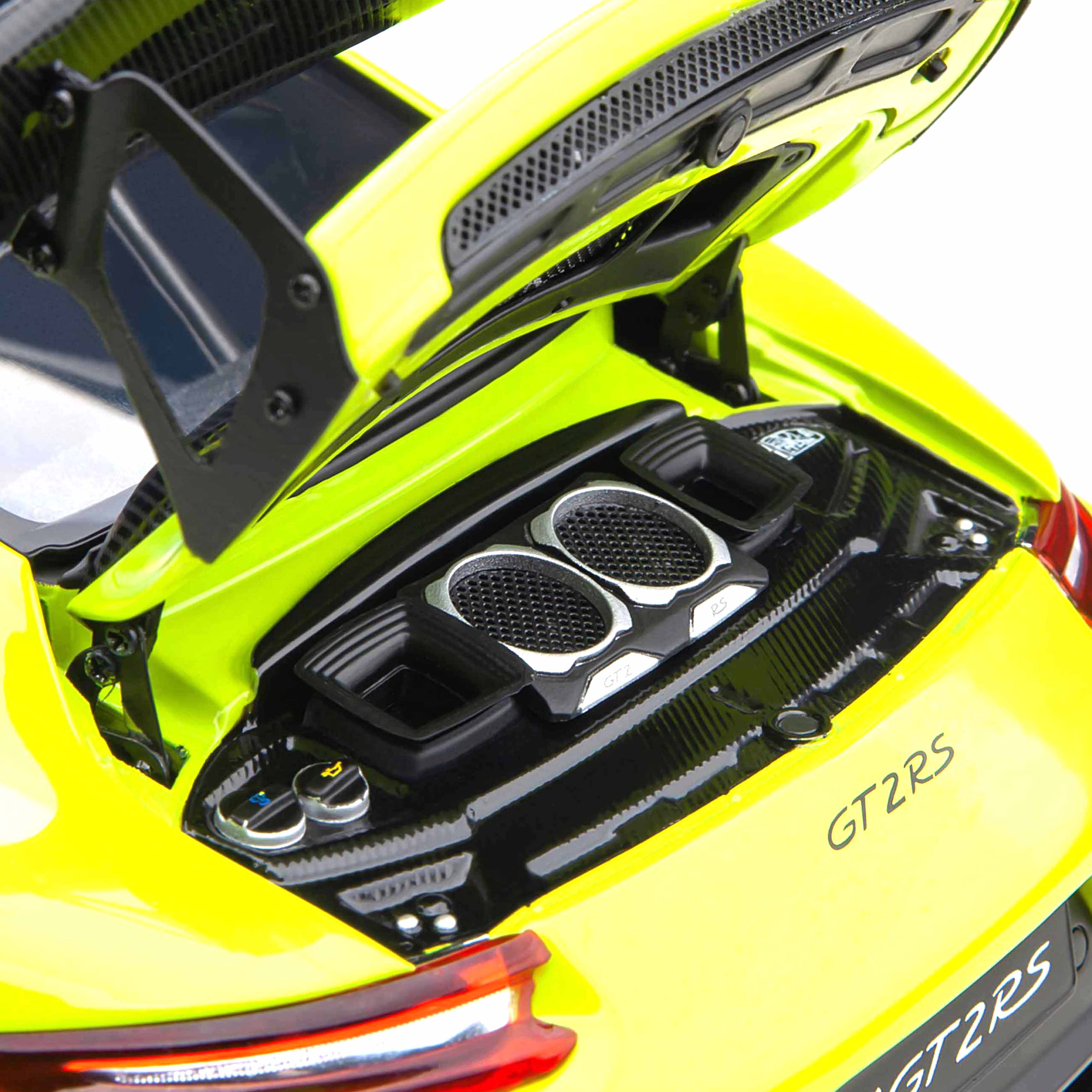 Porsche 911 (991.2) GT2 RS Pack Weissach Vert Acide 1/18 - Image 9