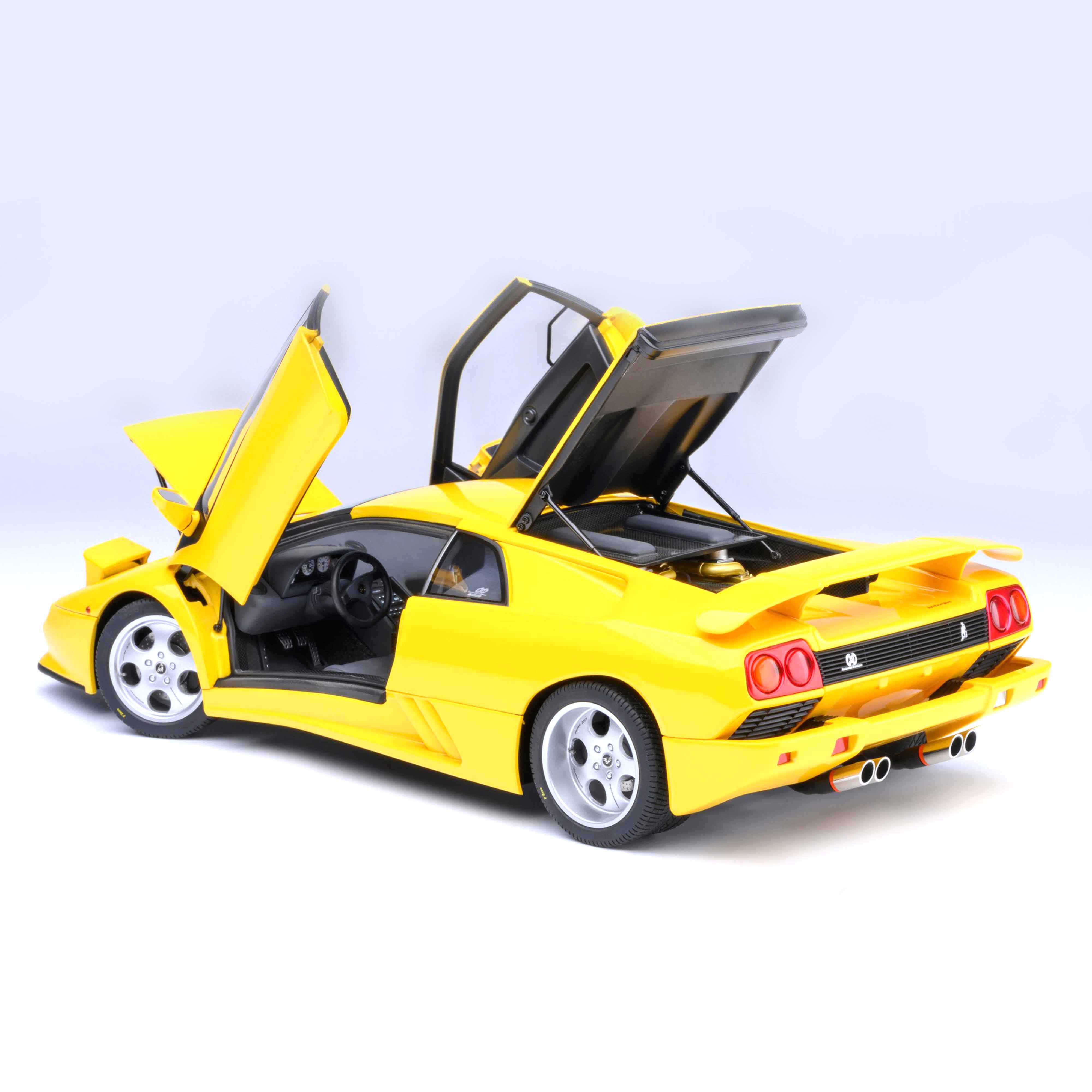 Lamborghini Diablo SE JOTA Superfly Jaune 1995 1/18 - Image 15