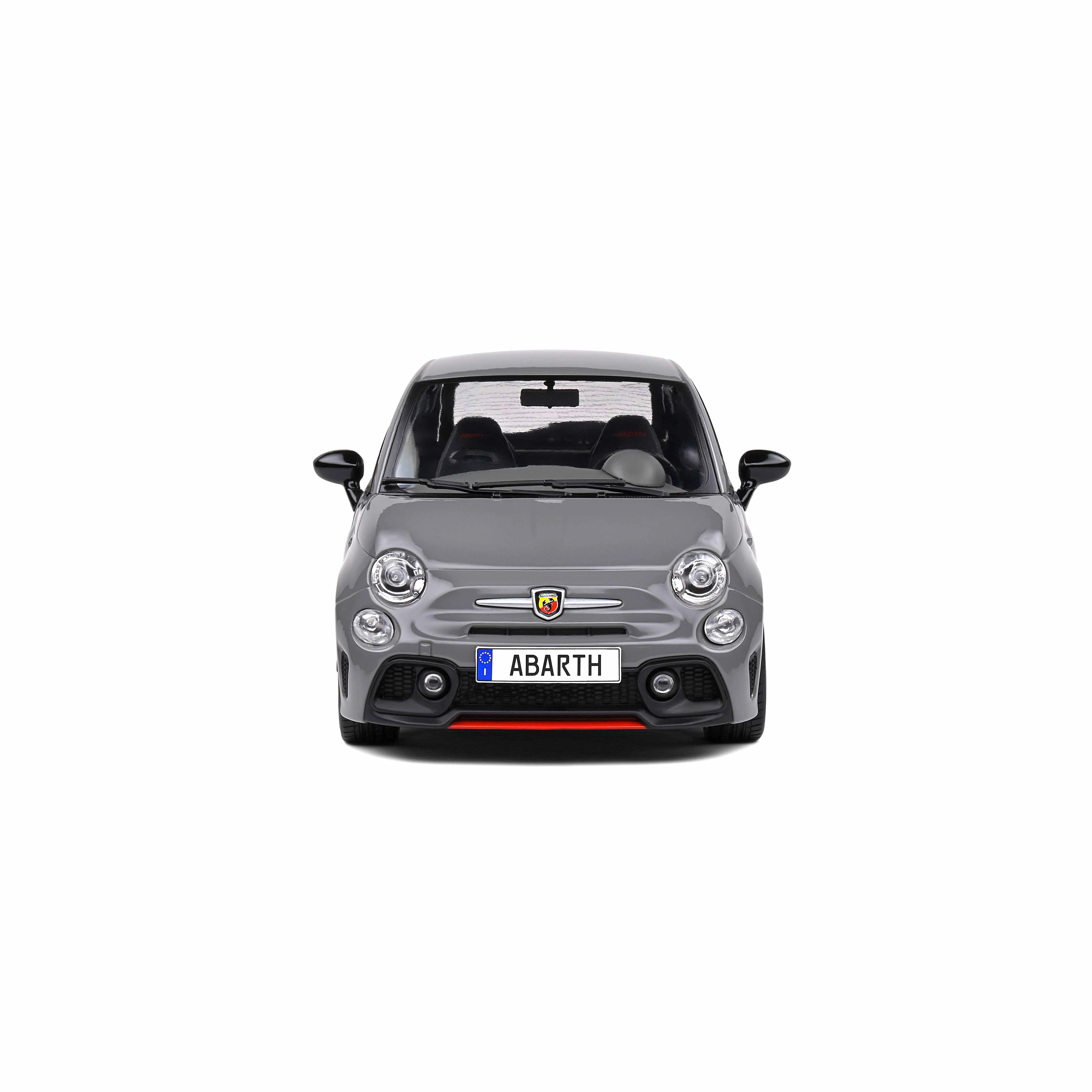 Fiat 695 Abarth XSR Edition Yamaha Record Gris 2022 1/18 - Image 4