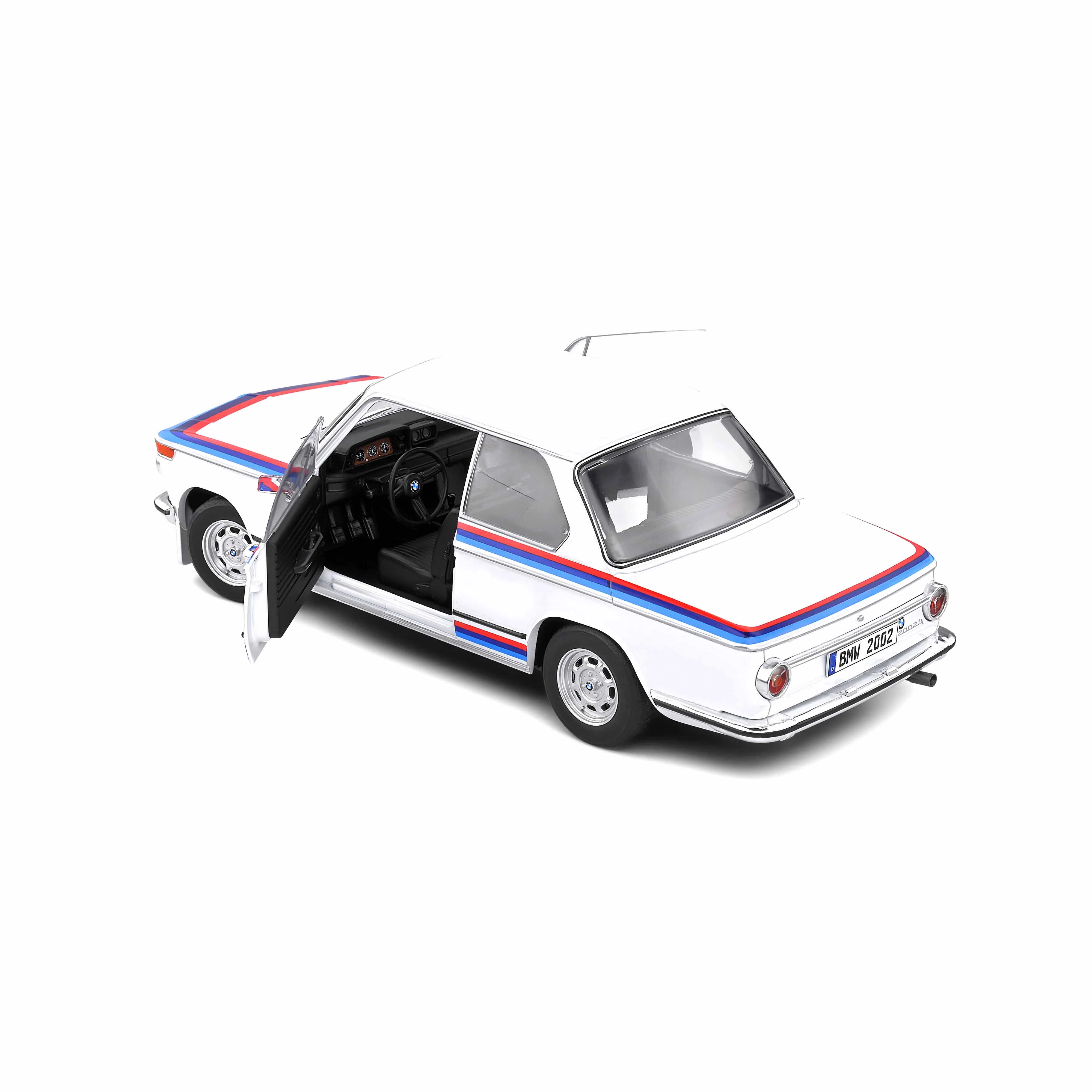 BMW 2002 TII Turbo Evocation Blanc 1971 1/18 - Image 5
