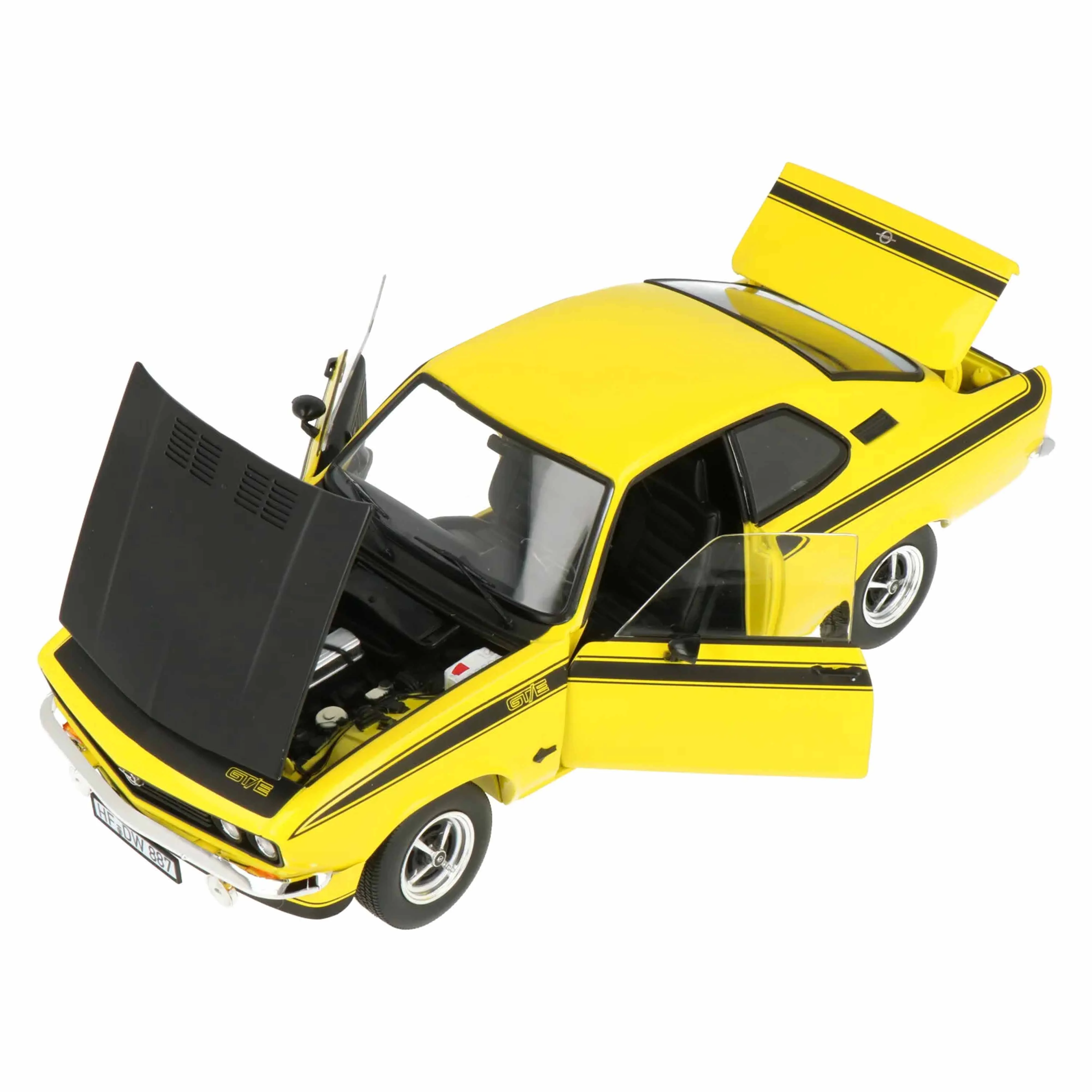 Opel Manta A GT/E 1975 Jaune citron 1/18 - Image 2
