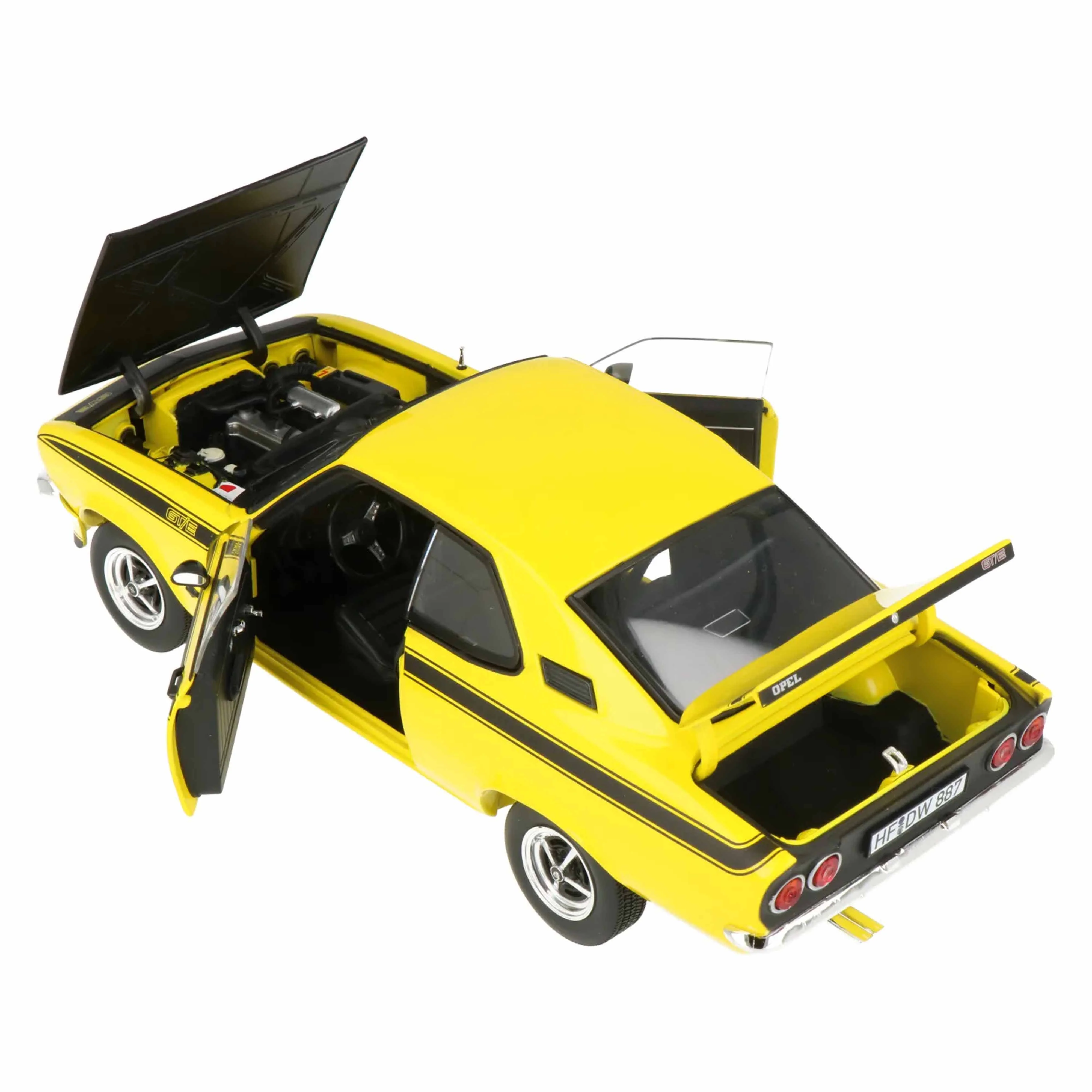 Opel Manta A GT/E 1975 Jaune citron 1/18 - Image 3