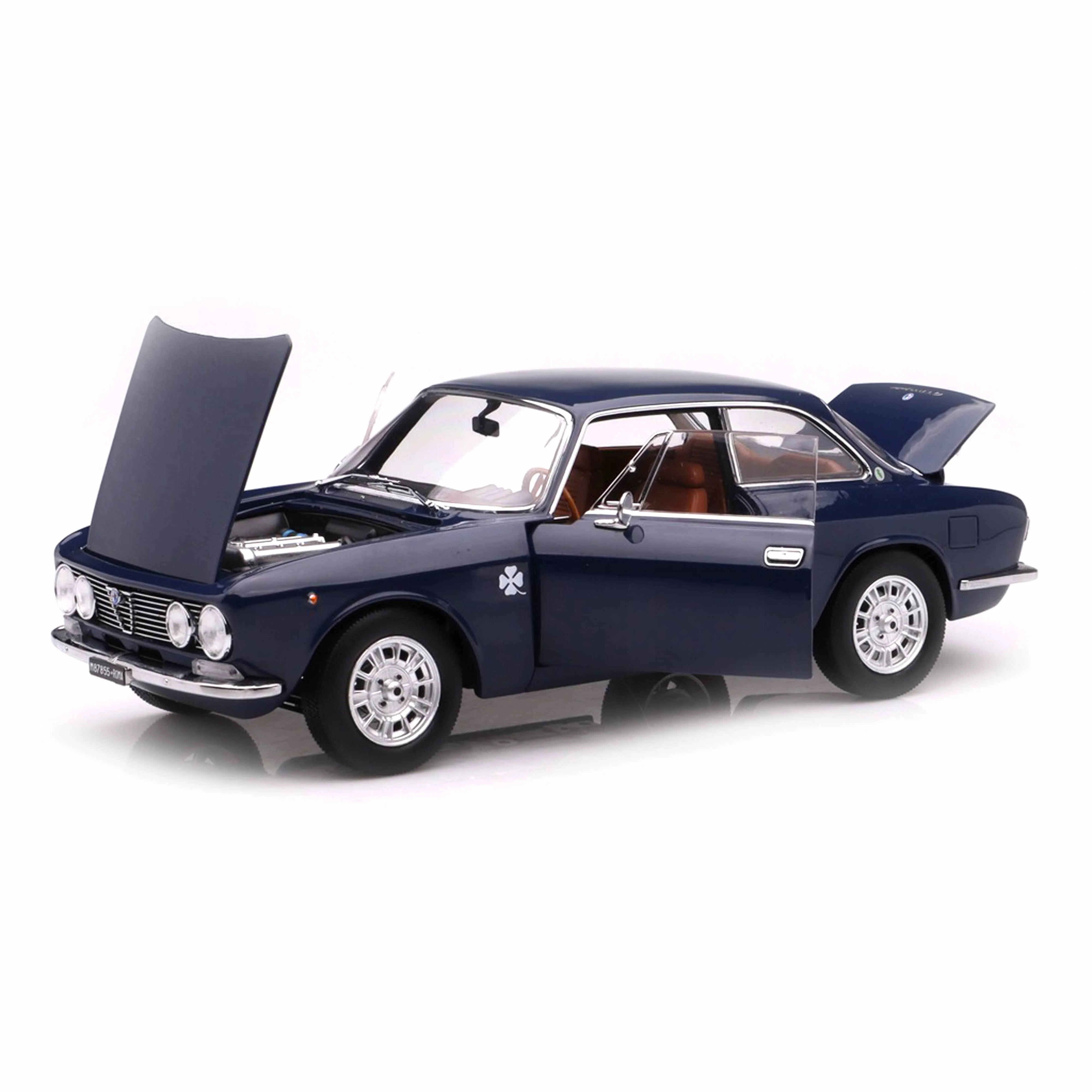 Alfa Romeo 1300 GTJ 1973 Bleu Foncé 1/18 - Image 2