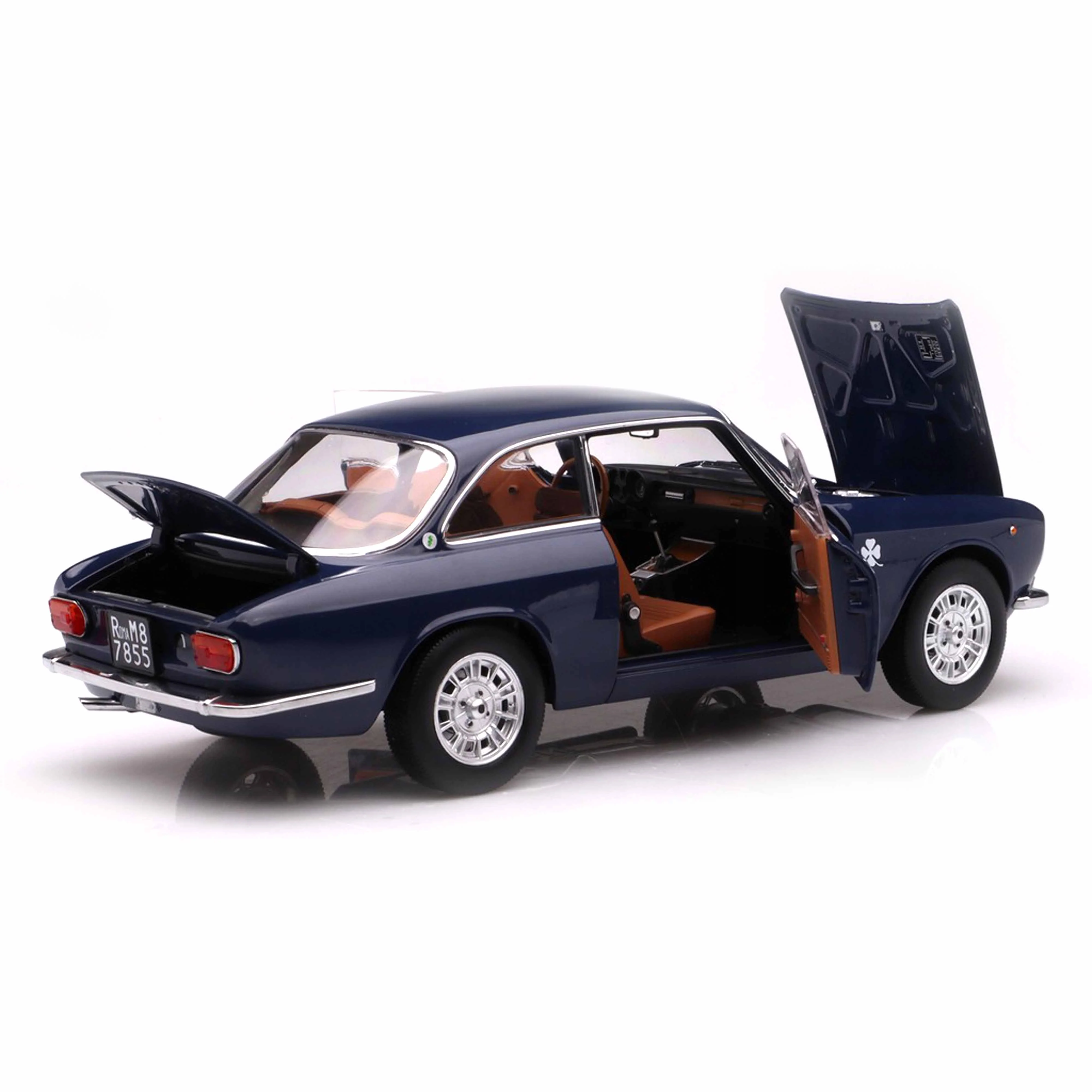 Alfa Romeo 1300 GTJ 1973 Bleu Foncé 1/18 - Image 3