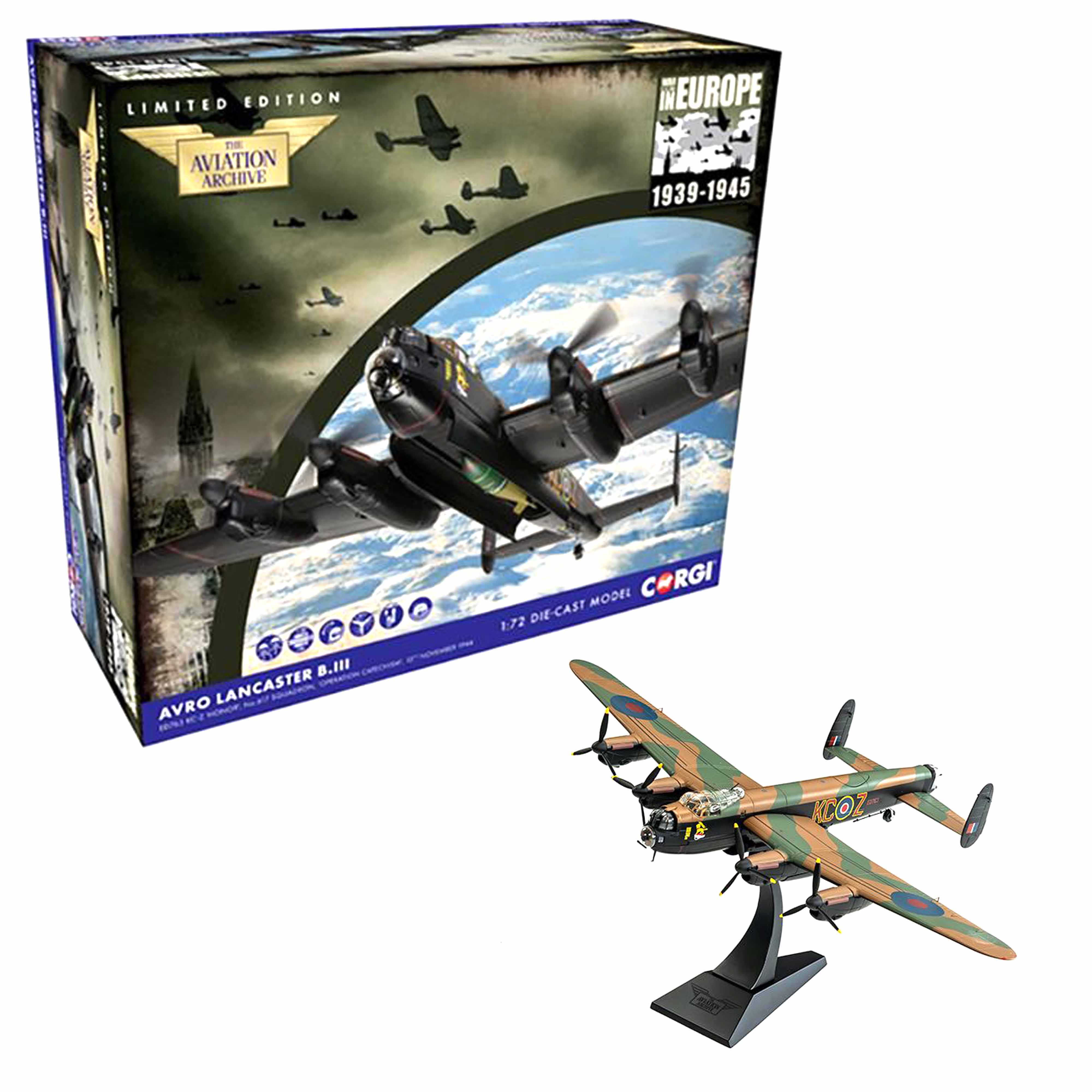 Avro Lancaster BIII ED763 ‘KC-Z’ RAF ‘Operation Catechisme’ 1/72
