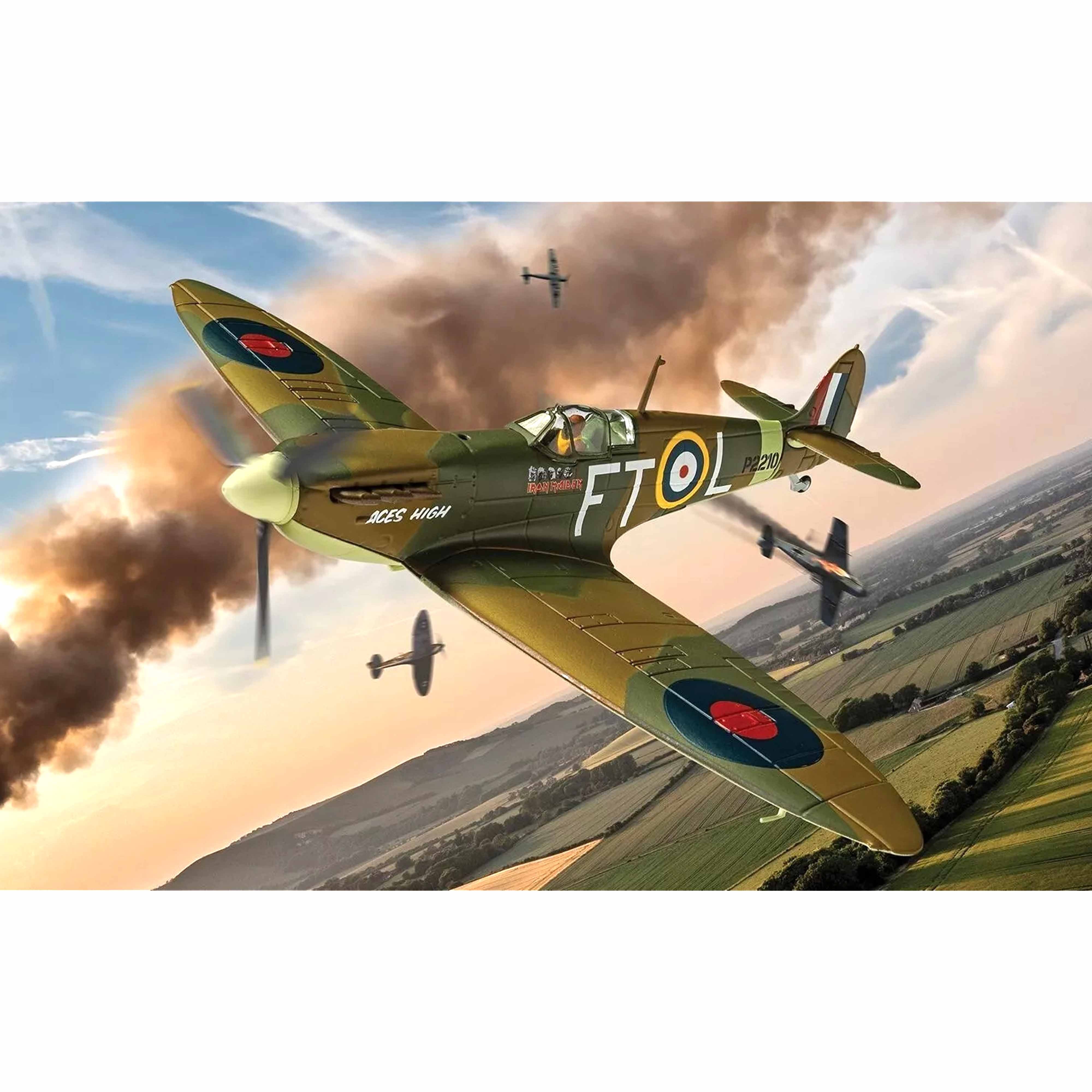 Supermarine Spitfire MKII 'Aces High' décoration Iron Maiden 1/50 - Image 3