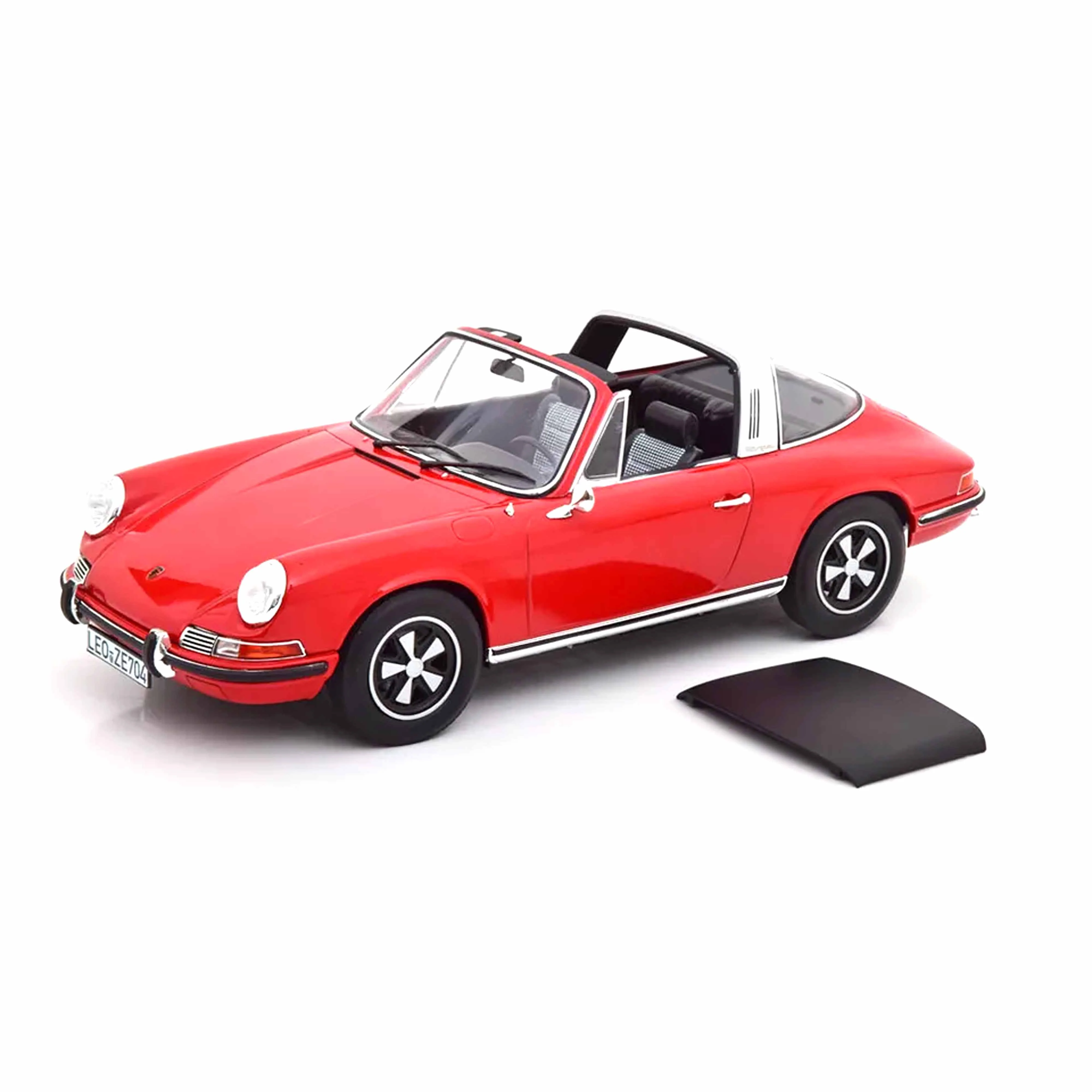 Porsche 911 T Targa 1971 Rouge 1/18 - Image 2