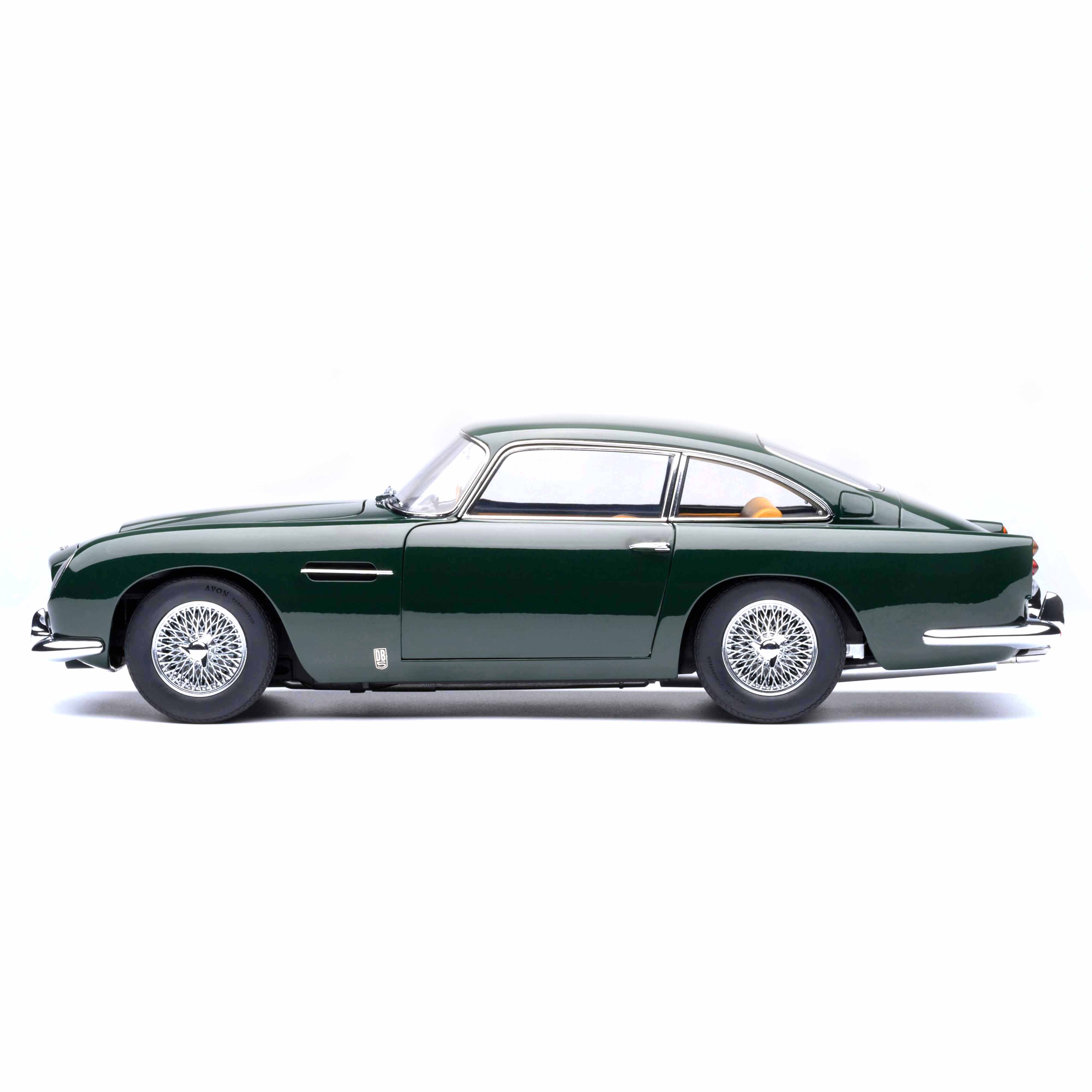 Aston Martin DB5 Vert de course britannique 1/18 - Image 3