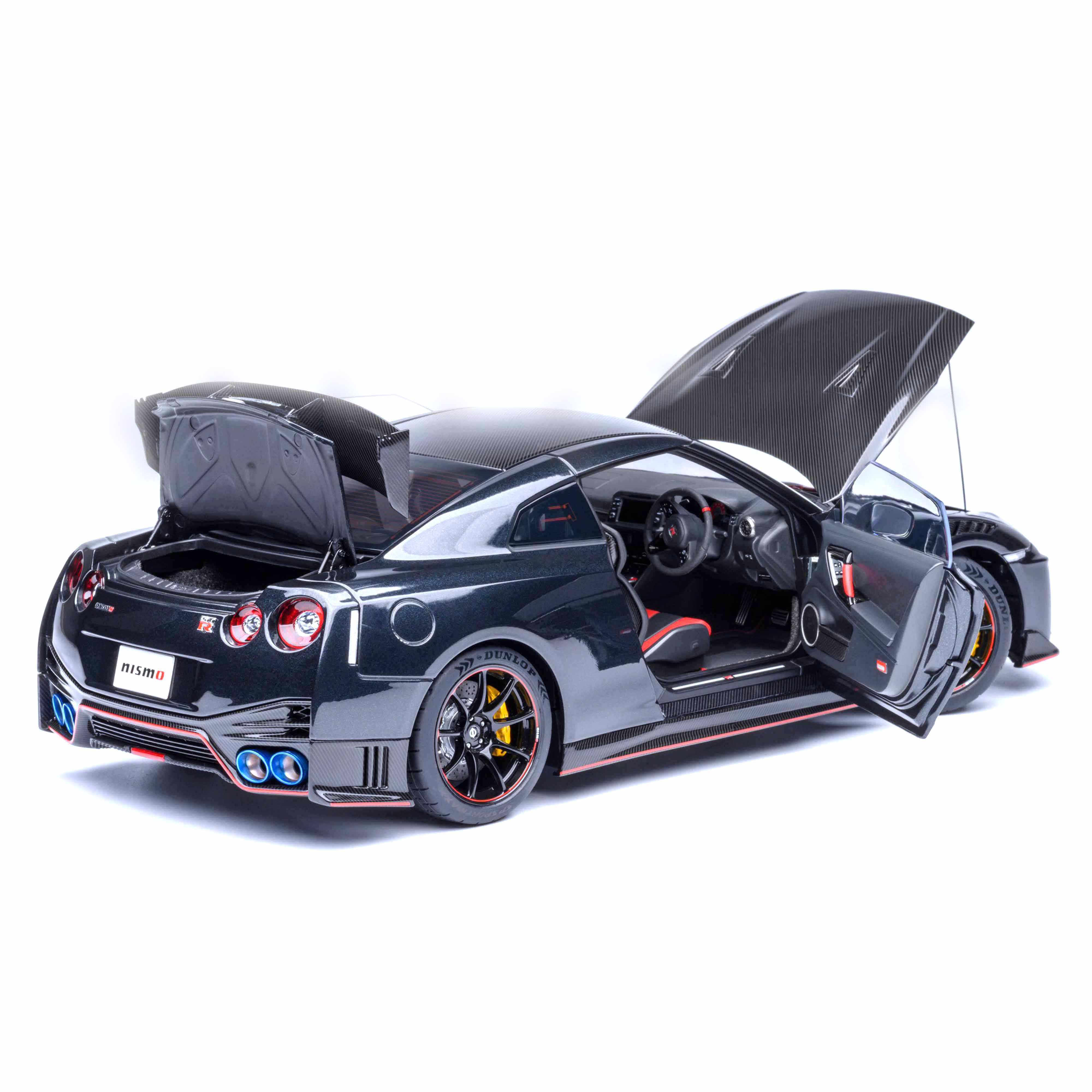 Nissan GT-R (R35) NISMO 2022 Edition Meteor Flake Noir Perlé 1/18 - Image 13