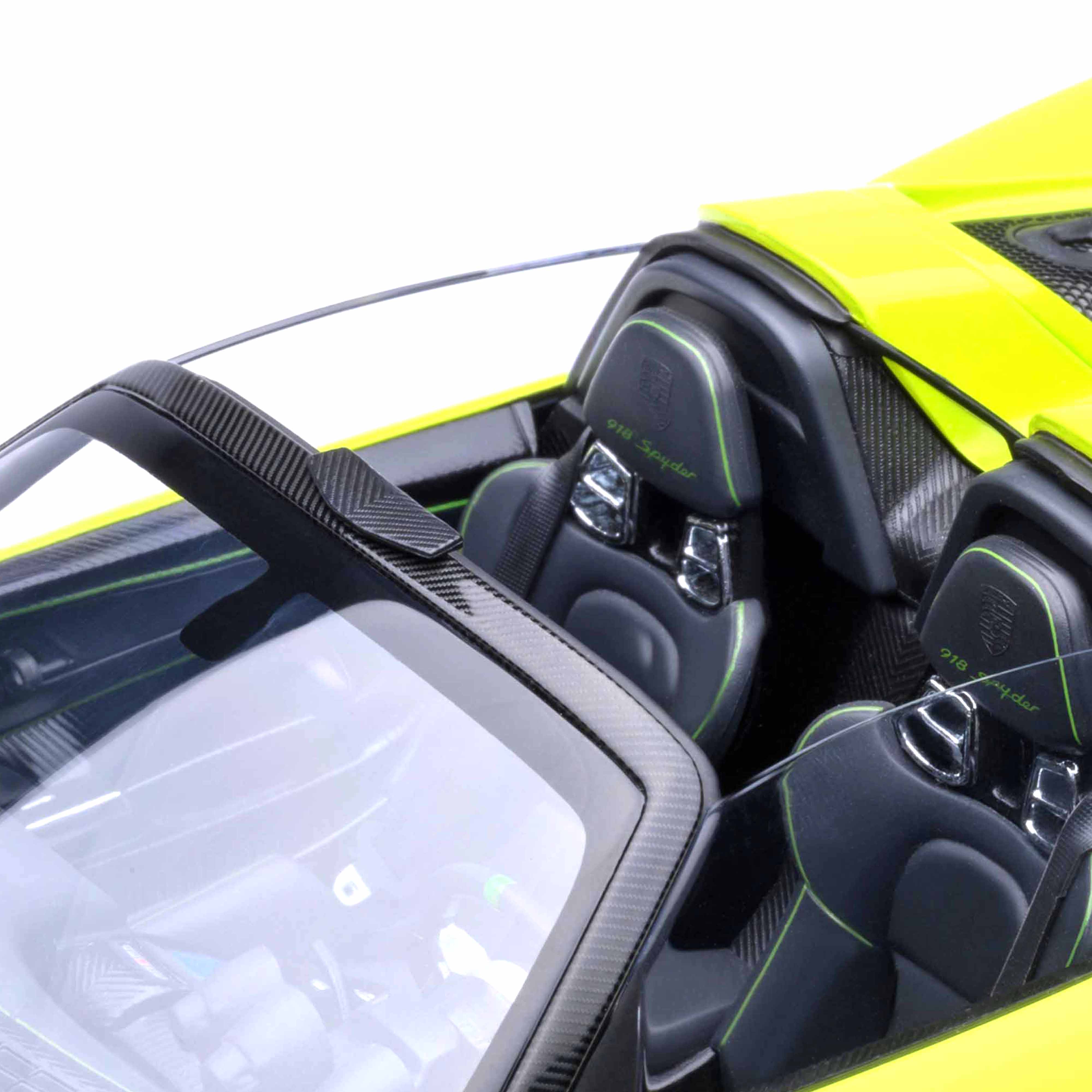 Porsche 918 Spyder Pack Weissach Vert Acide 1/18 - Image 10