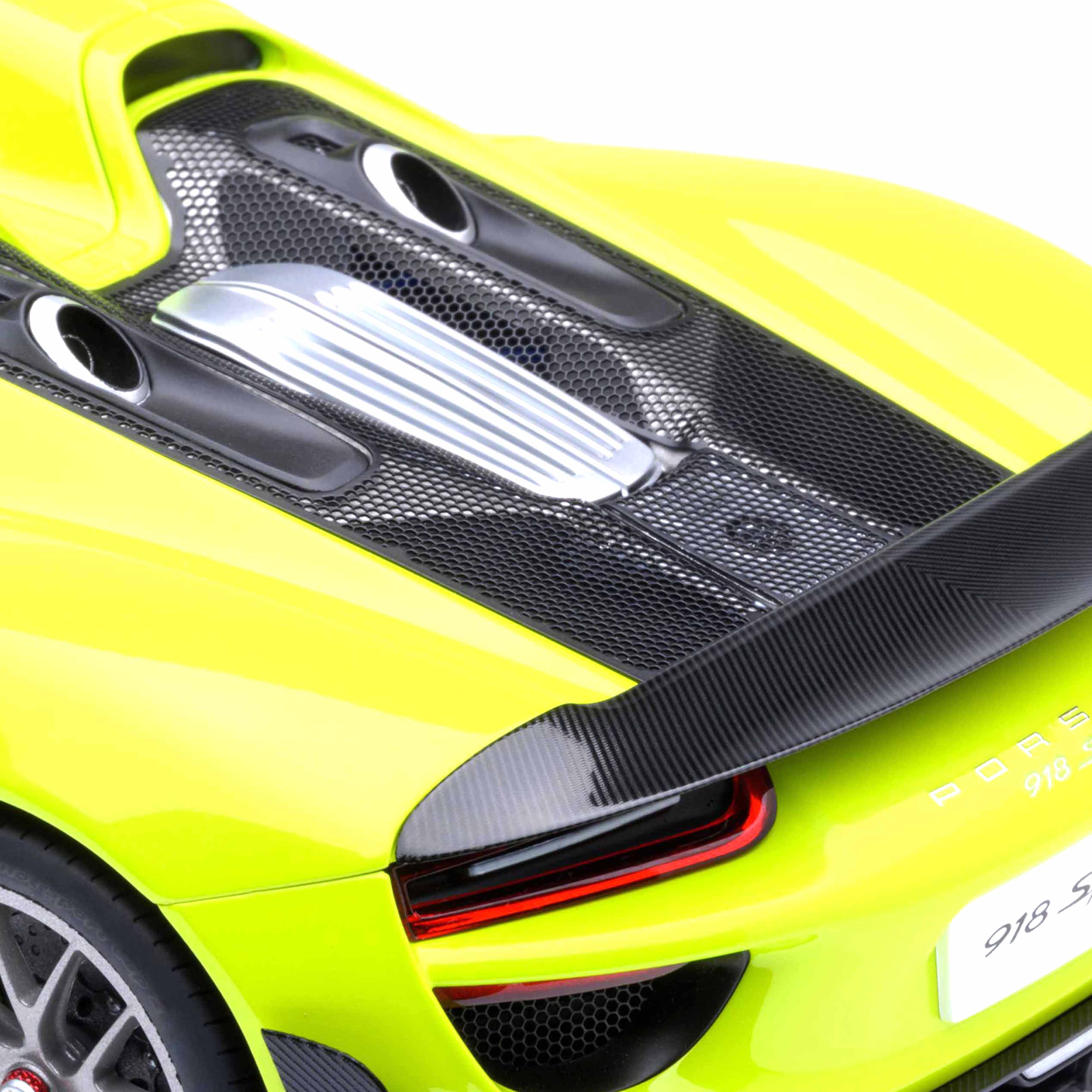 Porsche 918 Spyder Pack Weissach Vert Acide 1/18 - Image 12