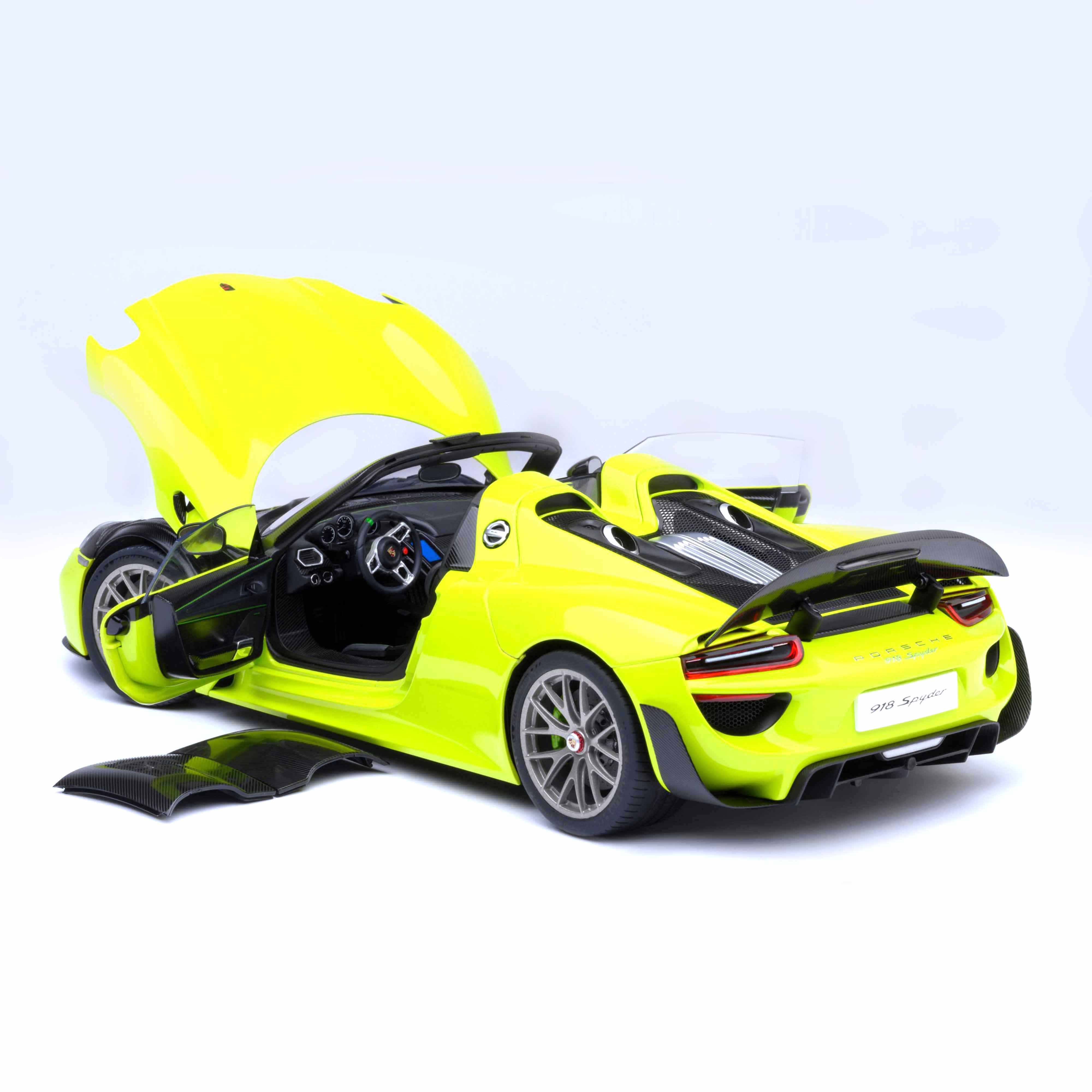 Porsche 918 Spyder Pack Weissach Vert Acide 1/18 - Image 13