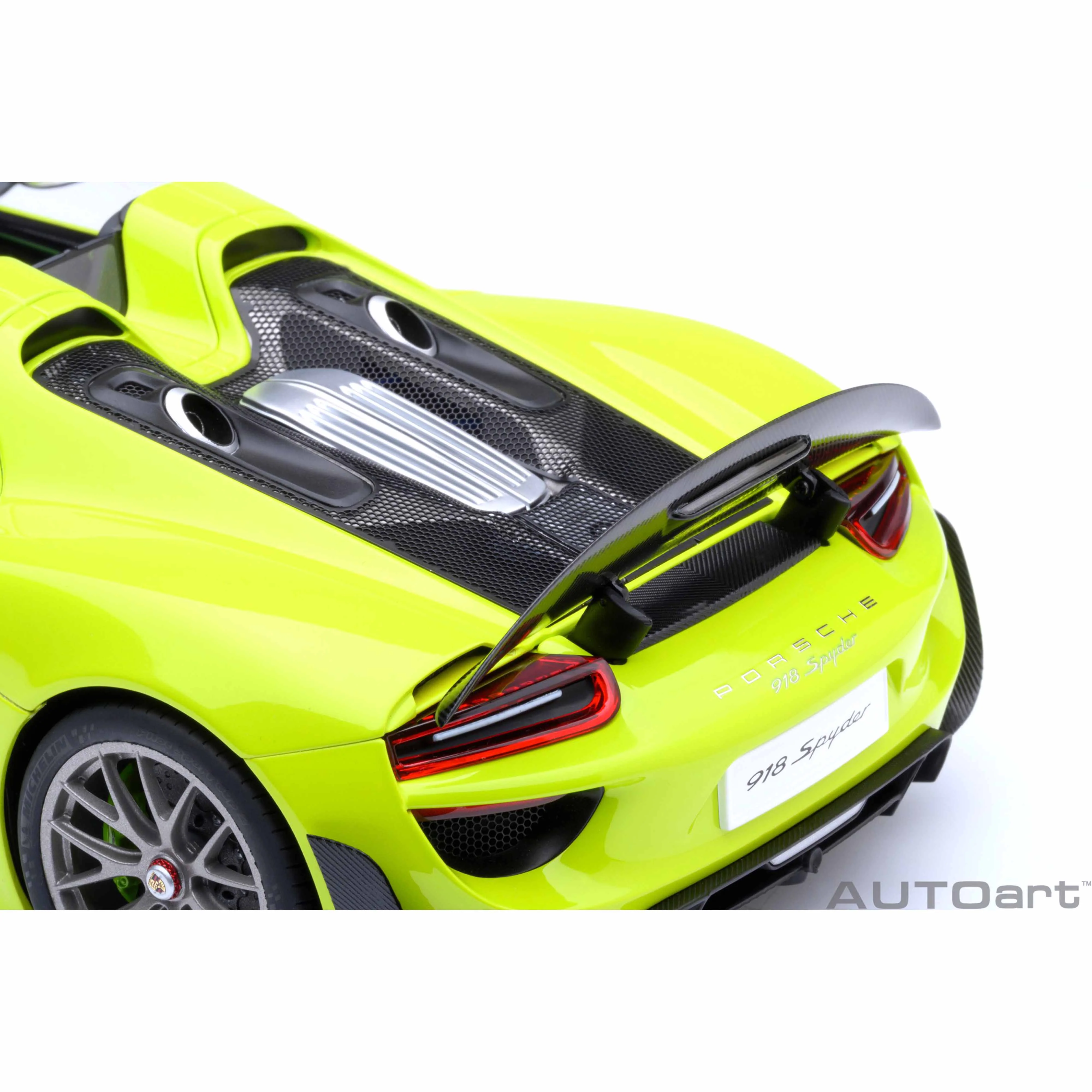 Porsche 918 Spyder Pack Weissach Vert Acide 1/18 - Image 14