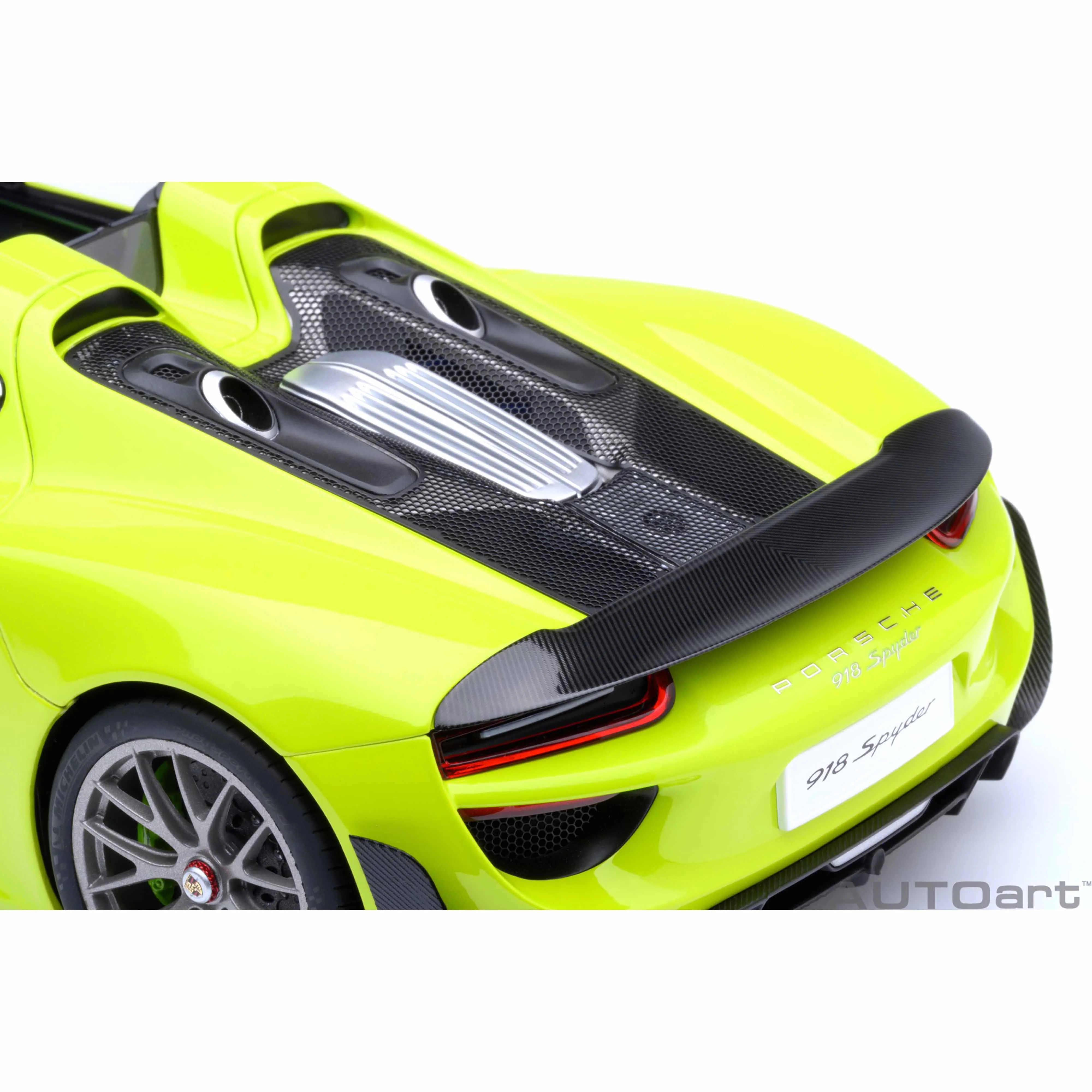 Porsche 918 Spyder Pack Weissach Vert Acide 1/18 - Image 15