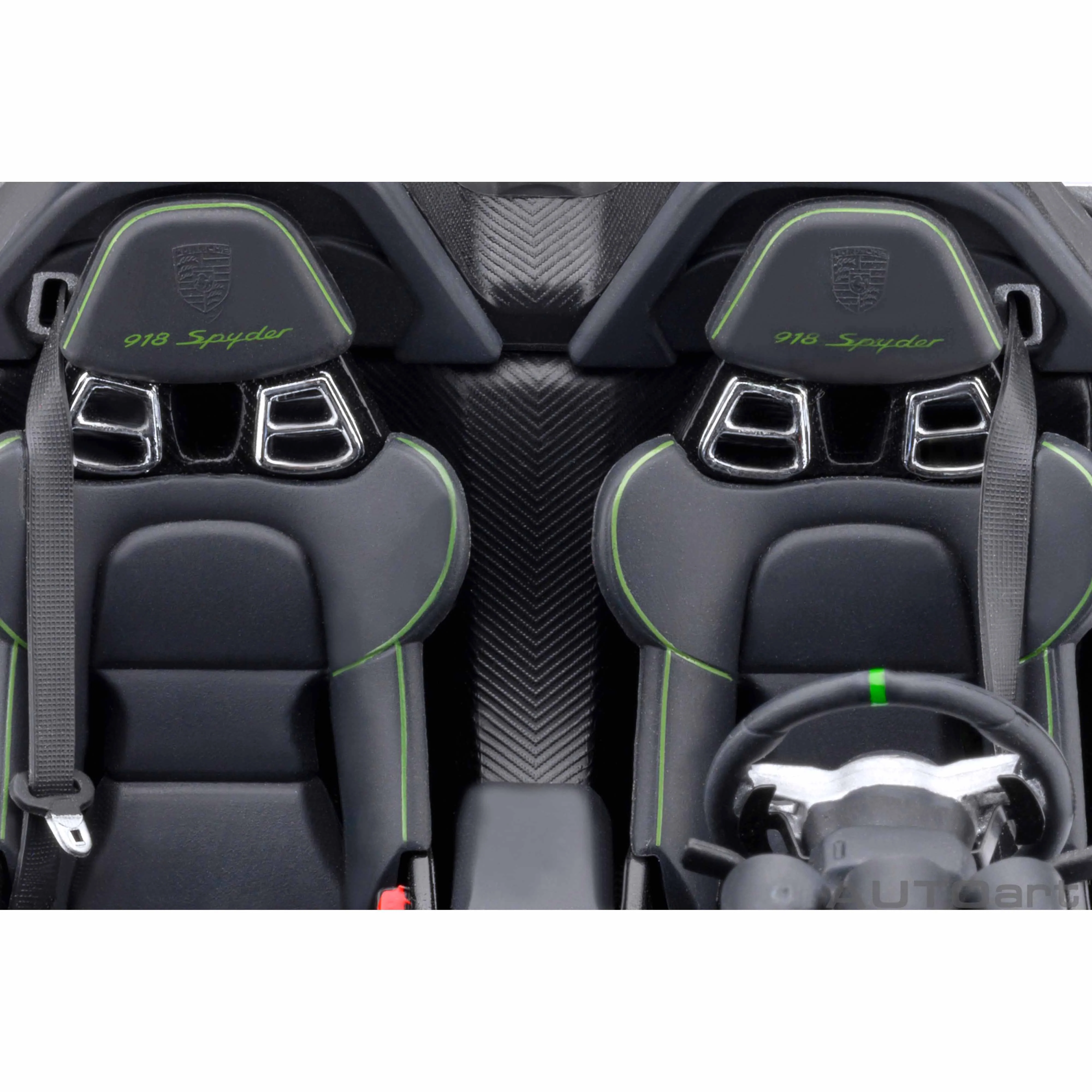 Porsche 918 Spyder Pack Weissach Vert Acide 1/18 - Image 16