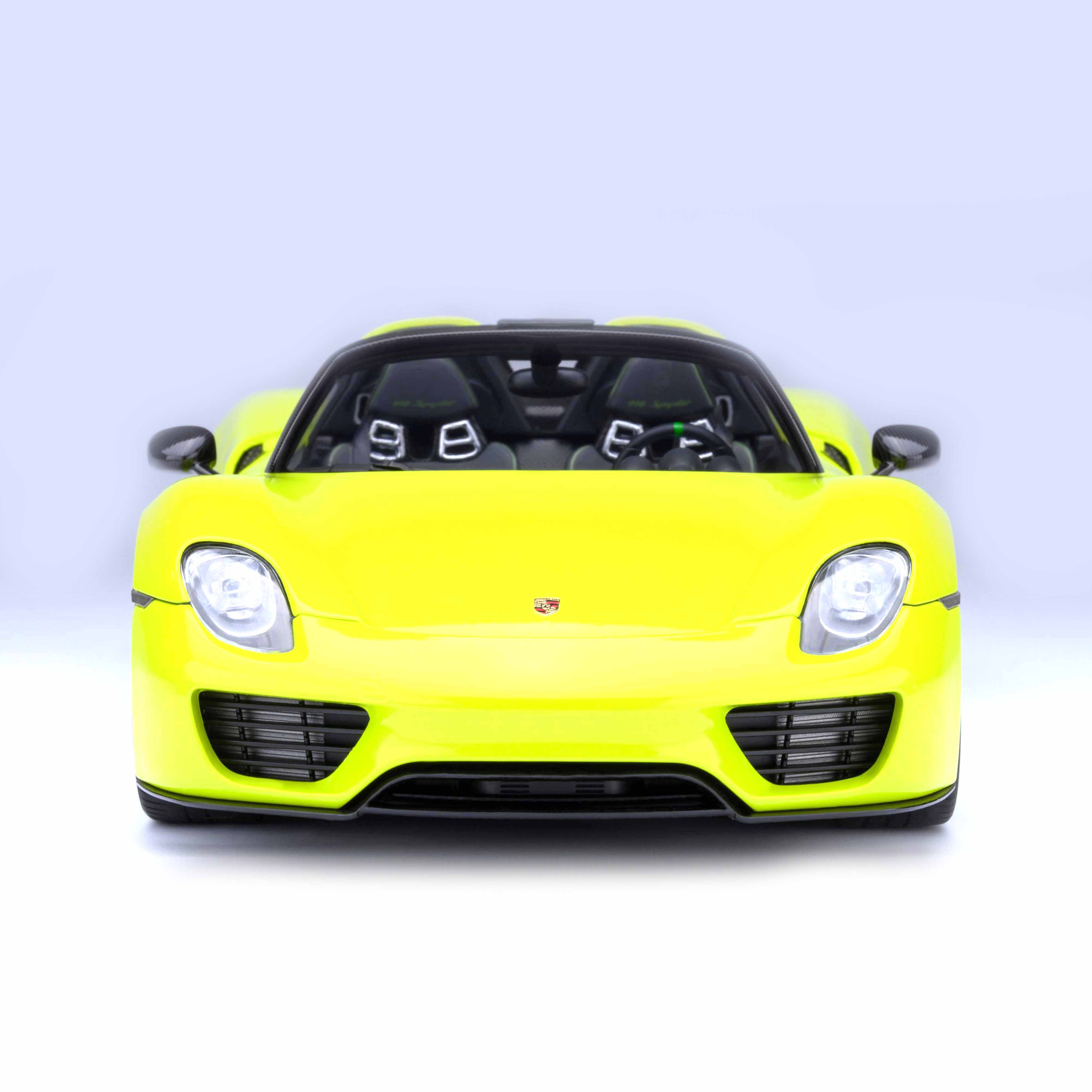 Porsche 918 Spyder Pack Weissach Vert Acide 1/18 - Image 4