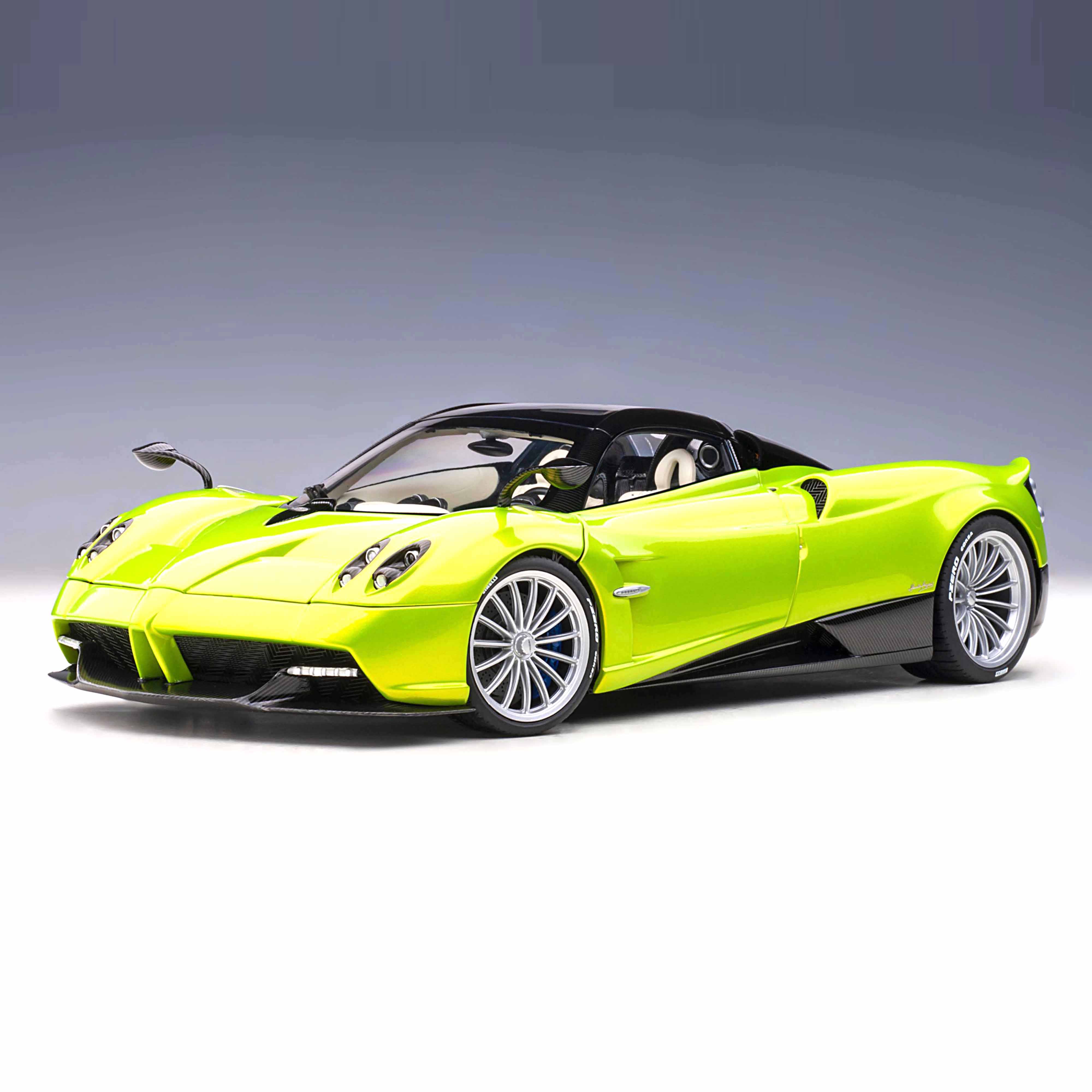 Pagani Huayra Roadster Verde Firenze 1/18 - Image 2