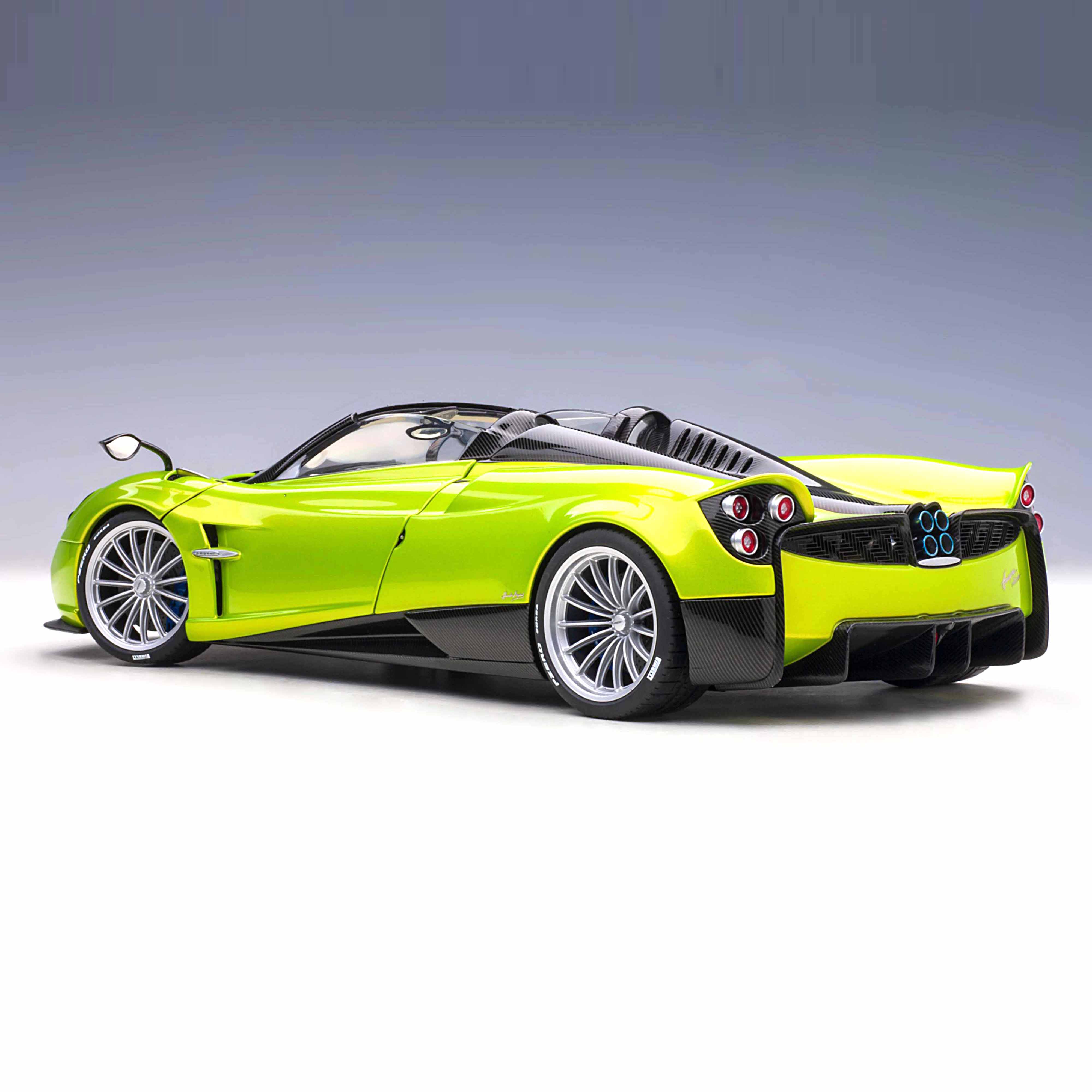 Pagani Huayra Roadster Verde Firenze 1/18 - Image 3
