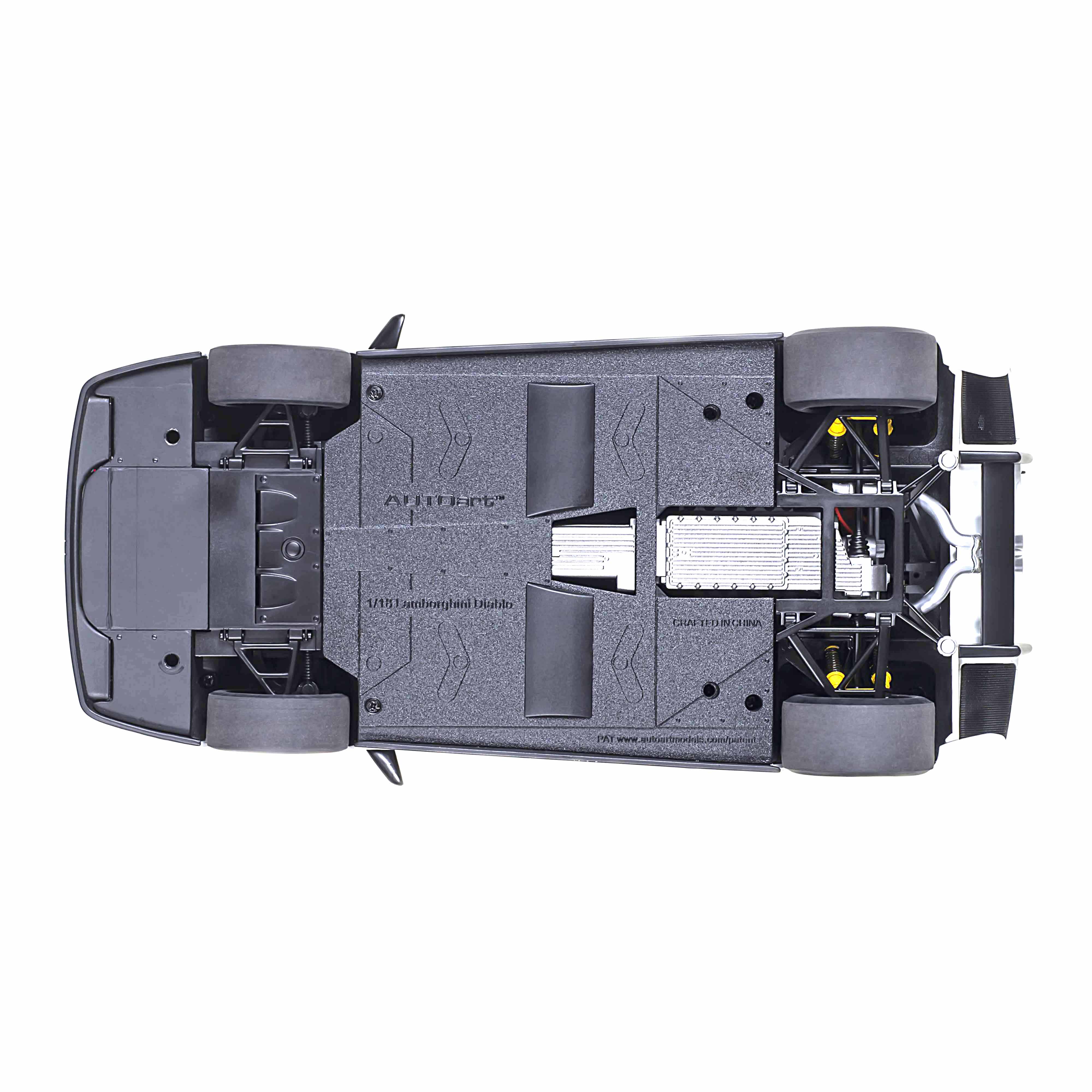 Lamborghini Diablo SV-R Impact Blanc 1/18 - Image 7