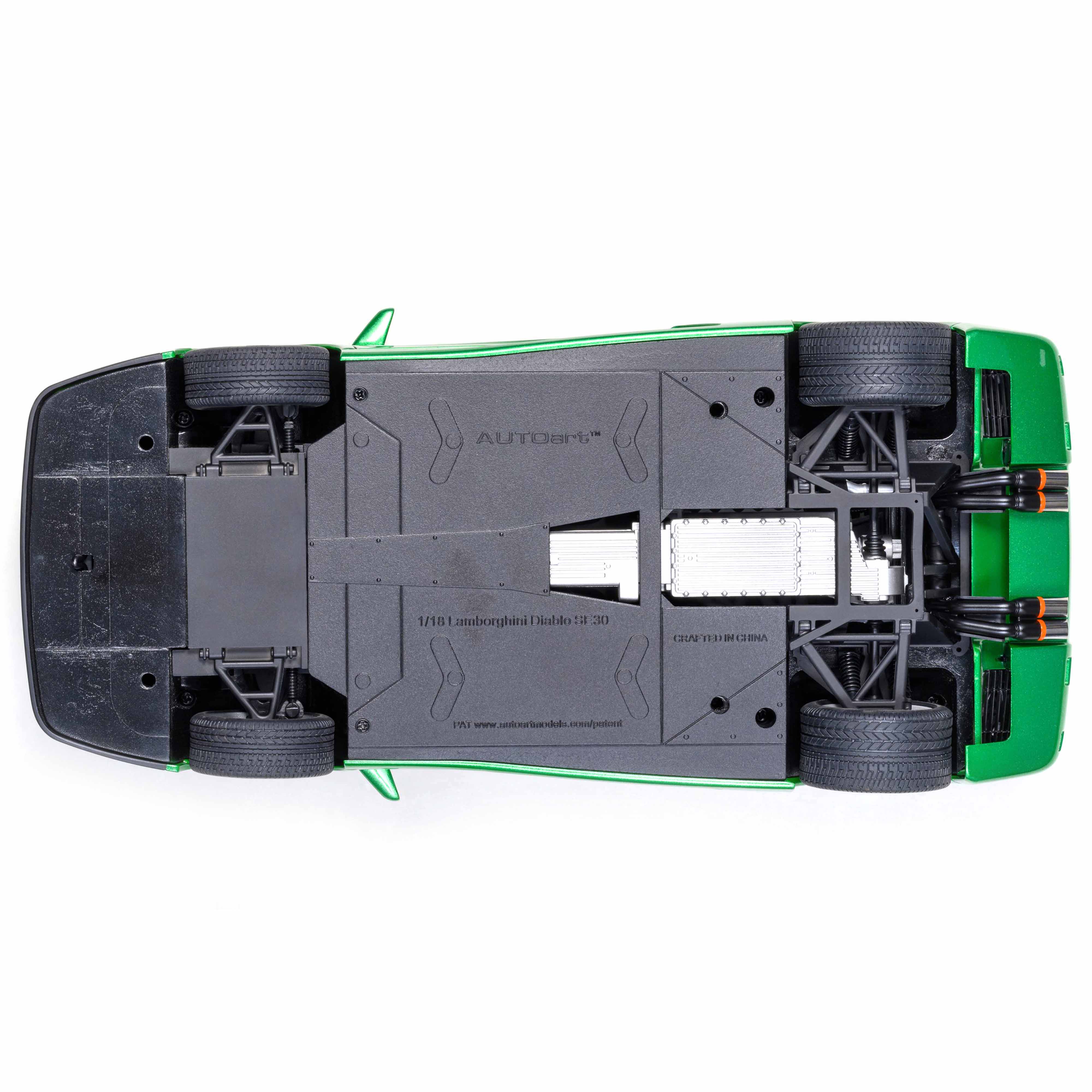 Lamborghini Diablo SE30 Verde Mic 1/18 - Image 7