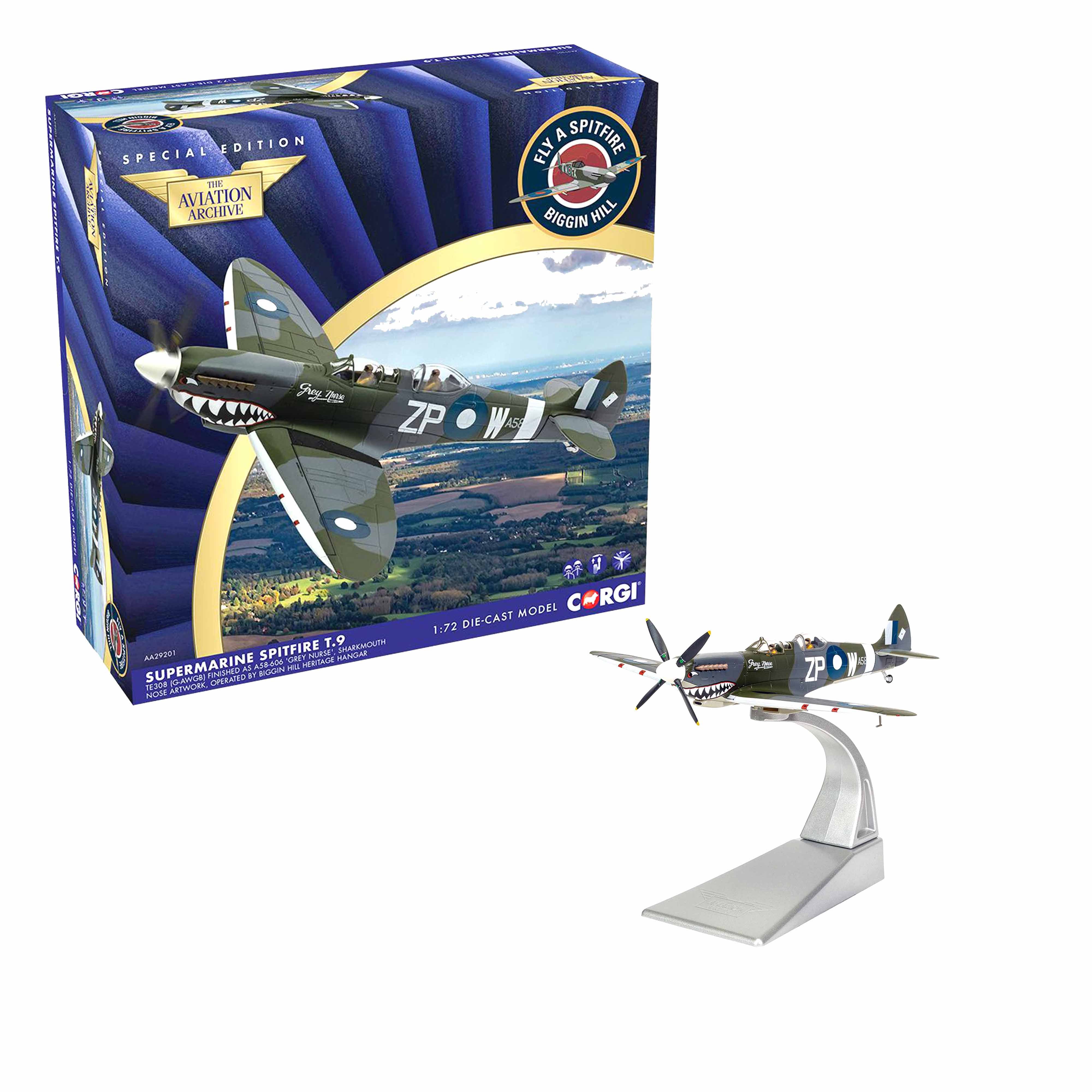 Supermarine Spitfire T.9 A58-606 'Grey Nurse' Sharkmouth 1/72