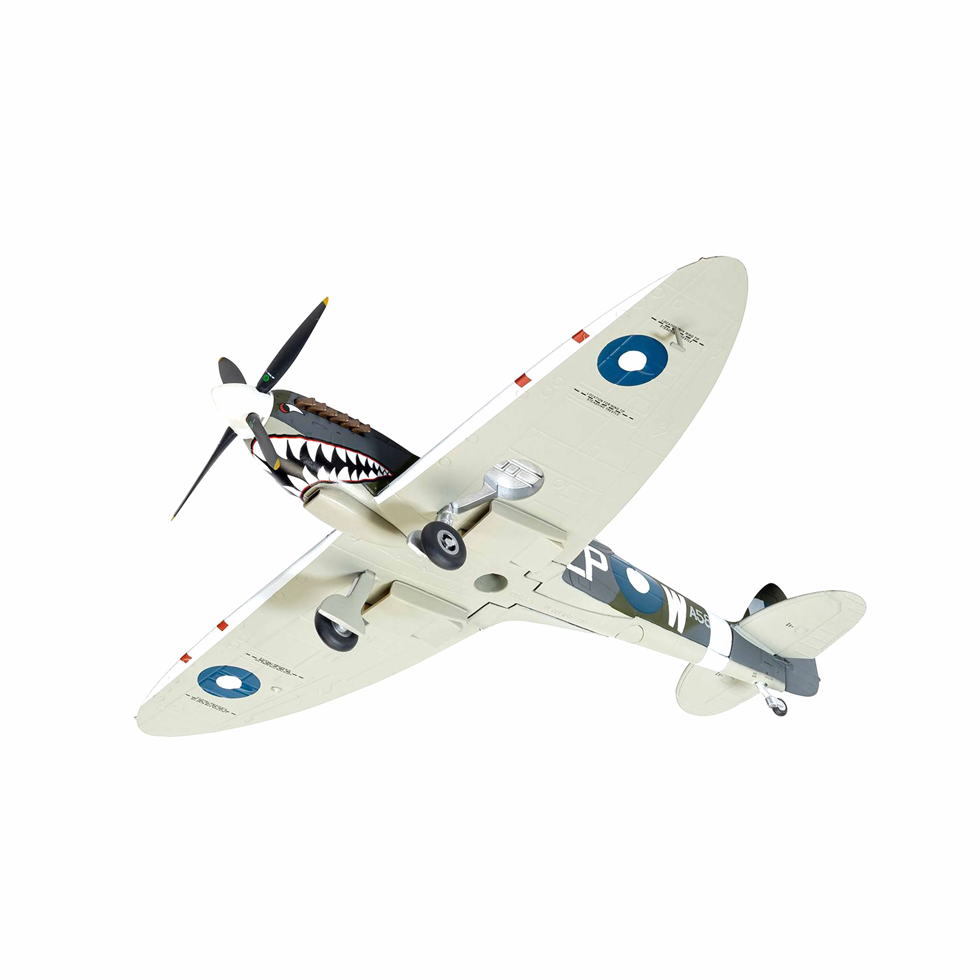 Supermarine Spitfire T.9 A58-606 'Grey Nurse' Sharkmouth 1/72 - Image 5