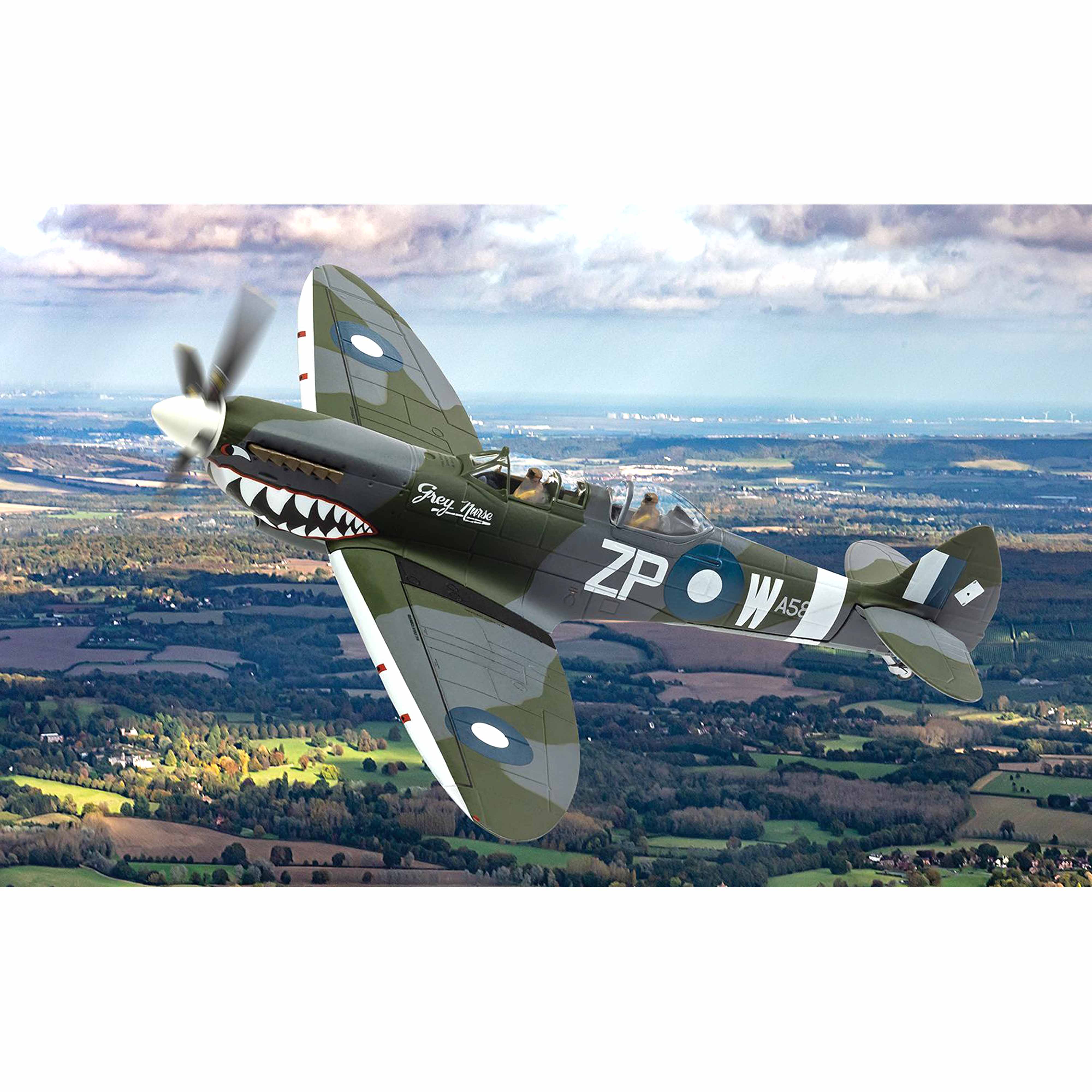 Supermarine Spitfire T.9 A58-606 'Grey Nurse' Sharkmouth 1/72 - Image 7