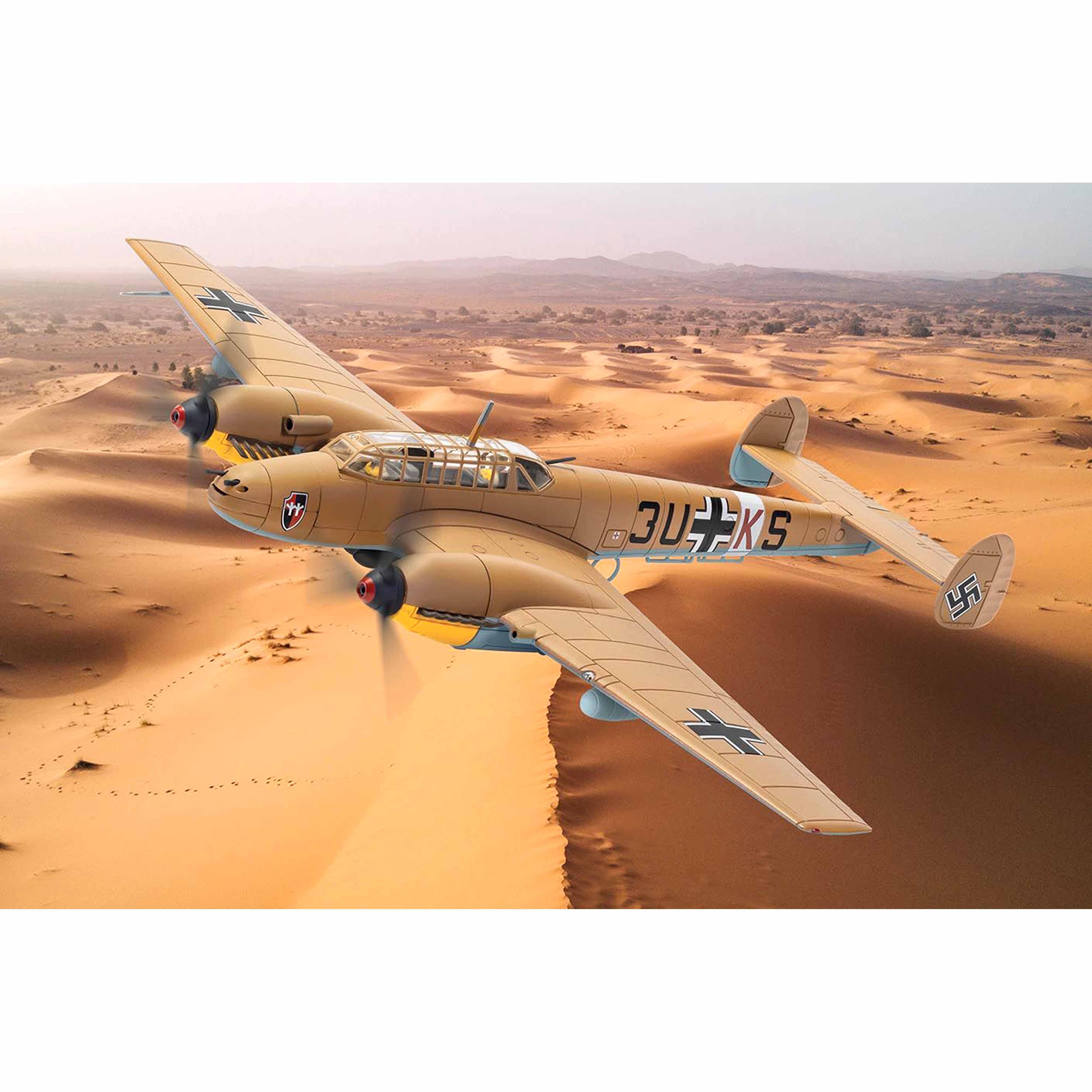Messerschmitt Bf 110E-2 Derna Afrique du Nord 1942 1/72 - Image 6