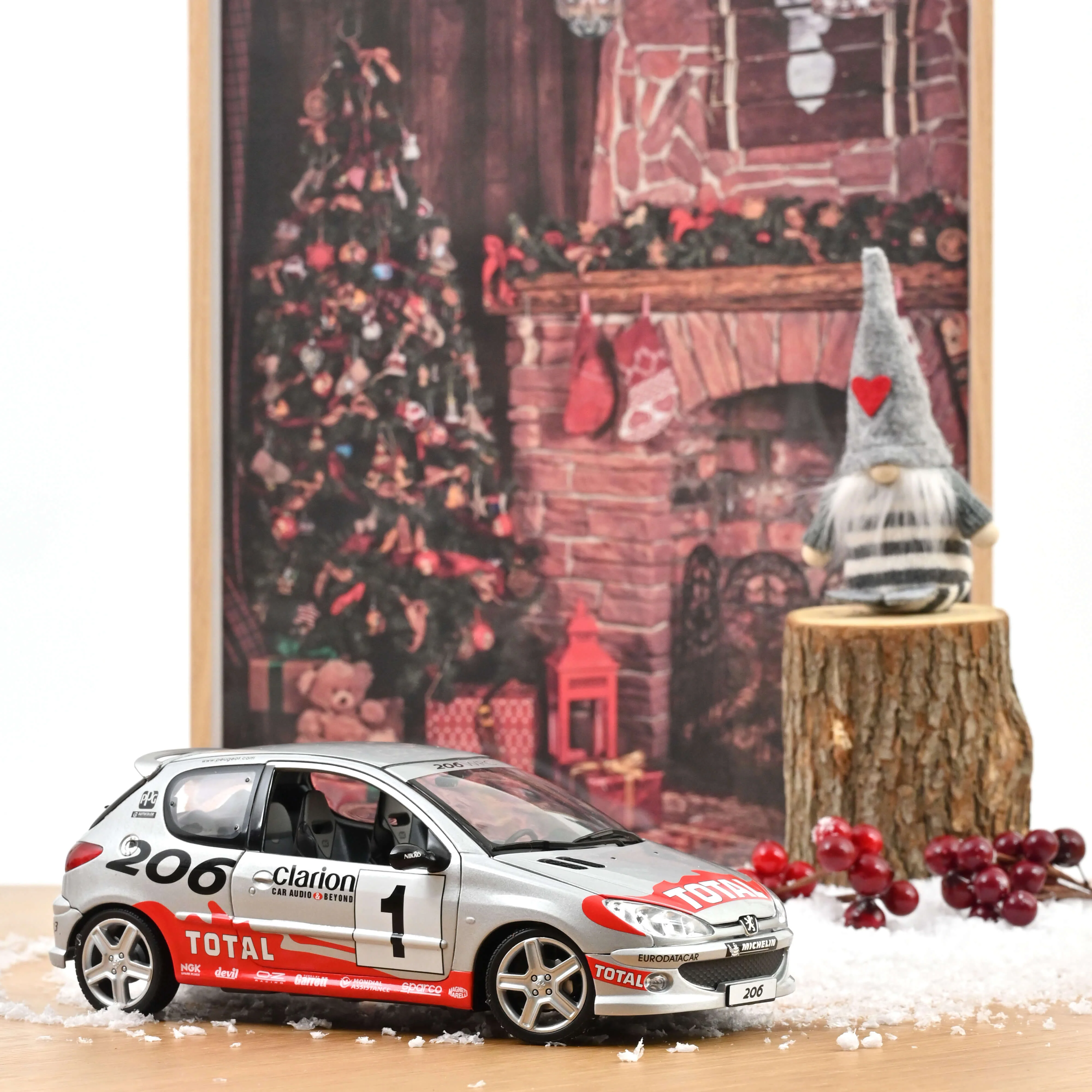 Peugeot 206 WRC Edition 2003 1/18 - 206pcs