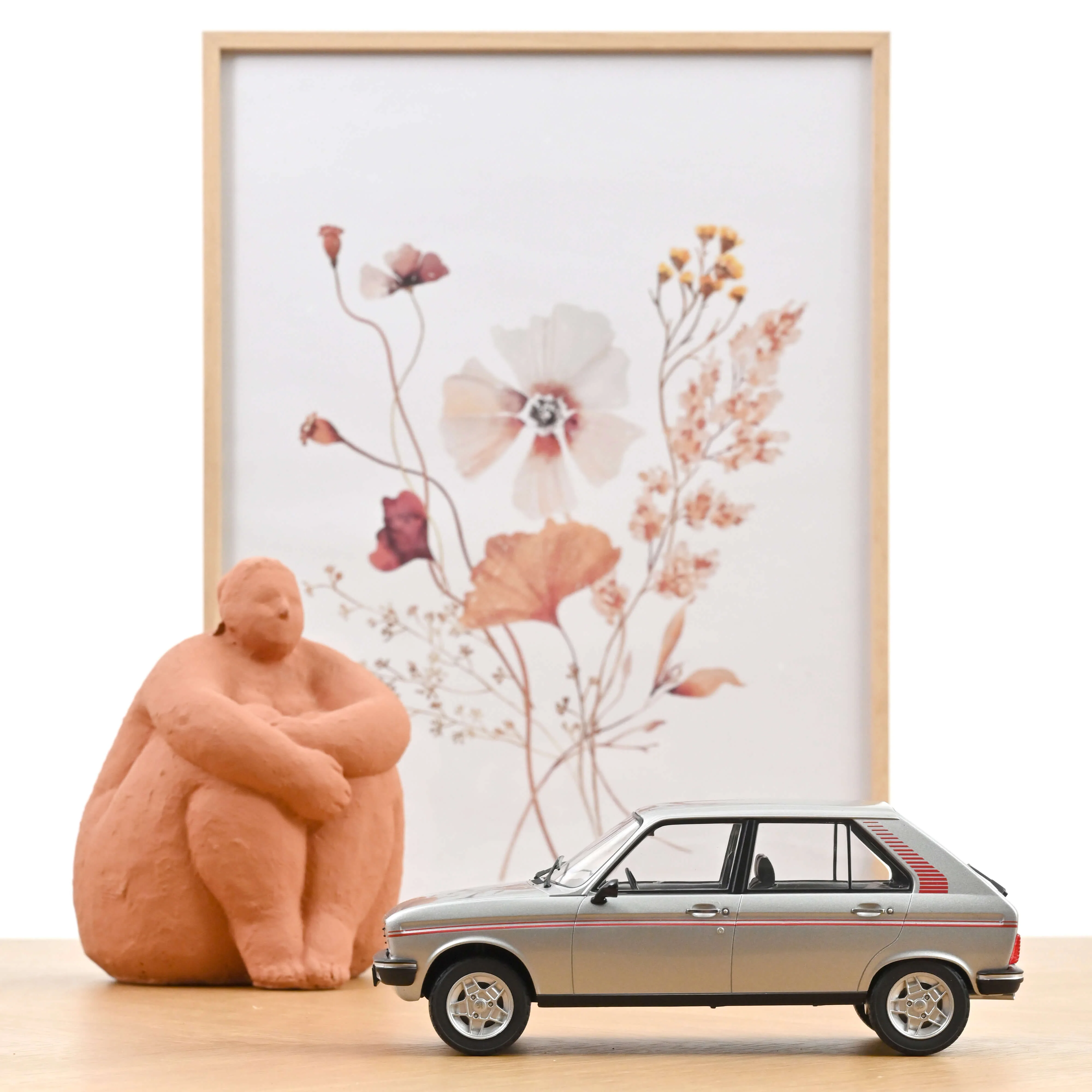 Peugeot 104 S 1981 Gris 1/18 - 104pcs - Image 3