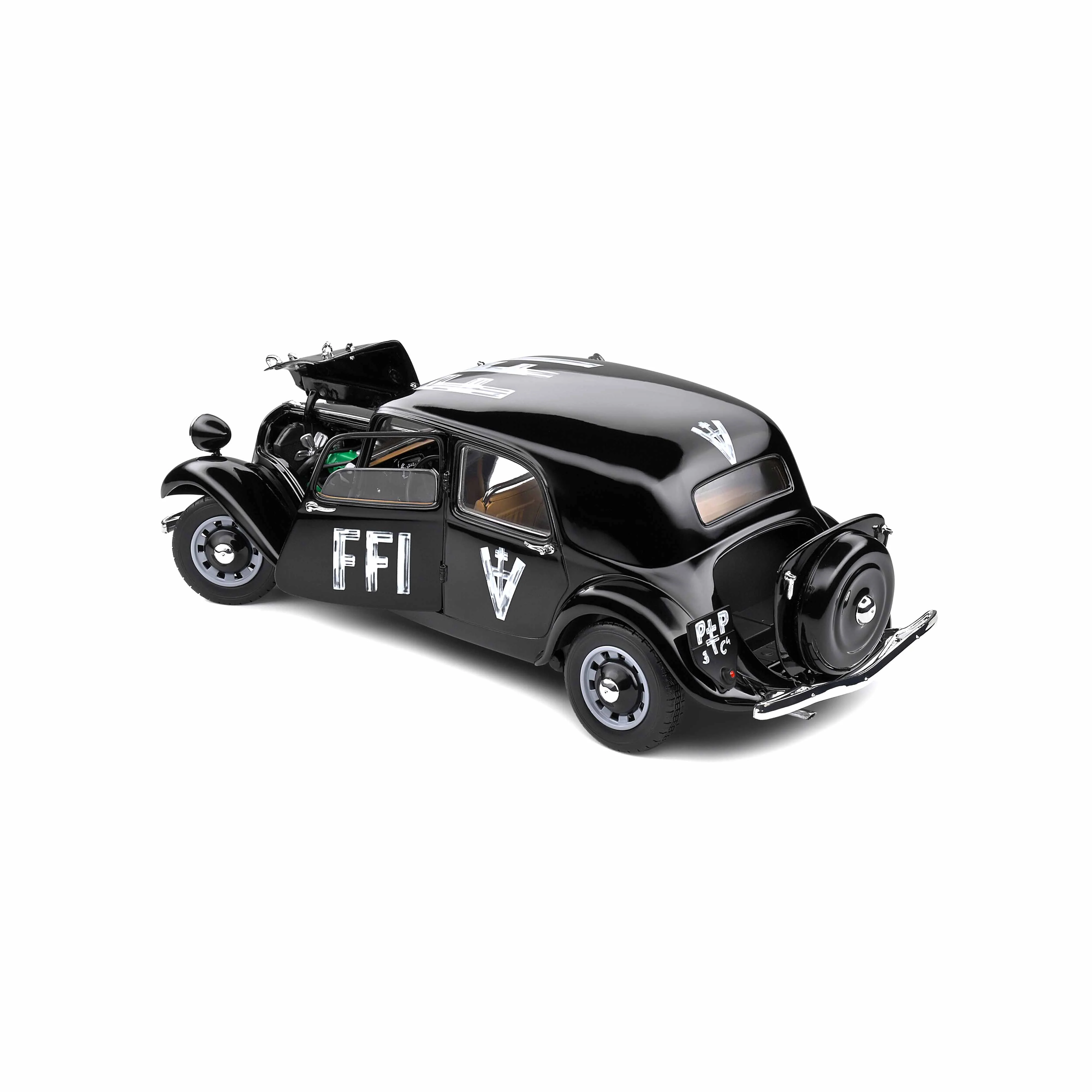 Citroën Traction 7 Noir 1944 1/18 - Image 5