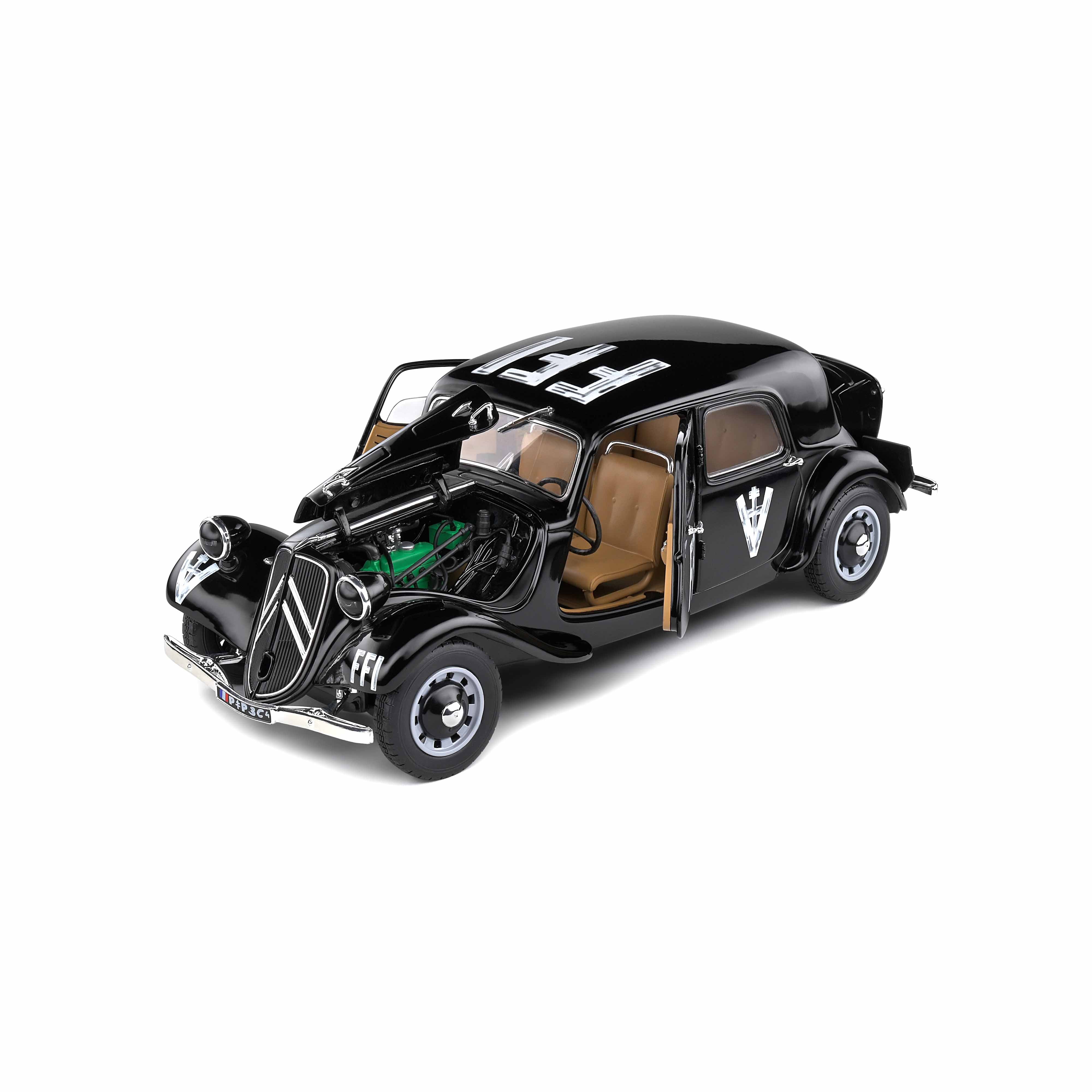 Citroën Traction 7 Noir 1944 1/18 - Image 6