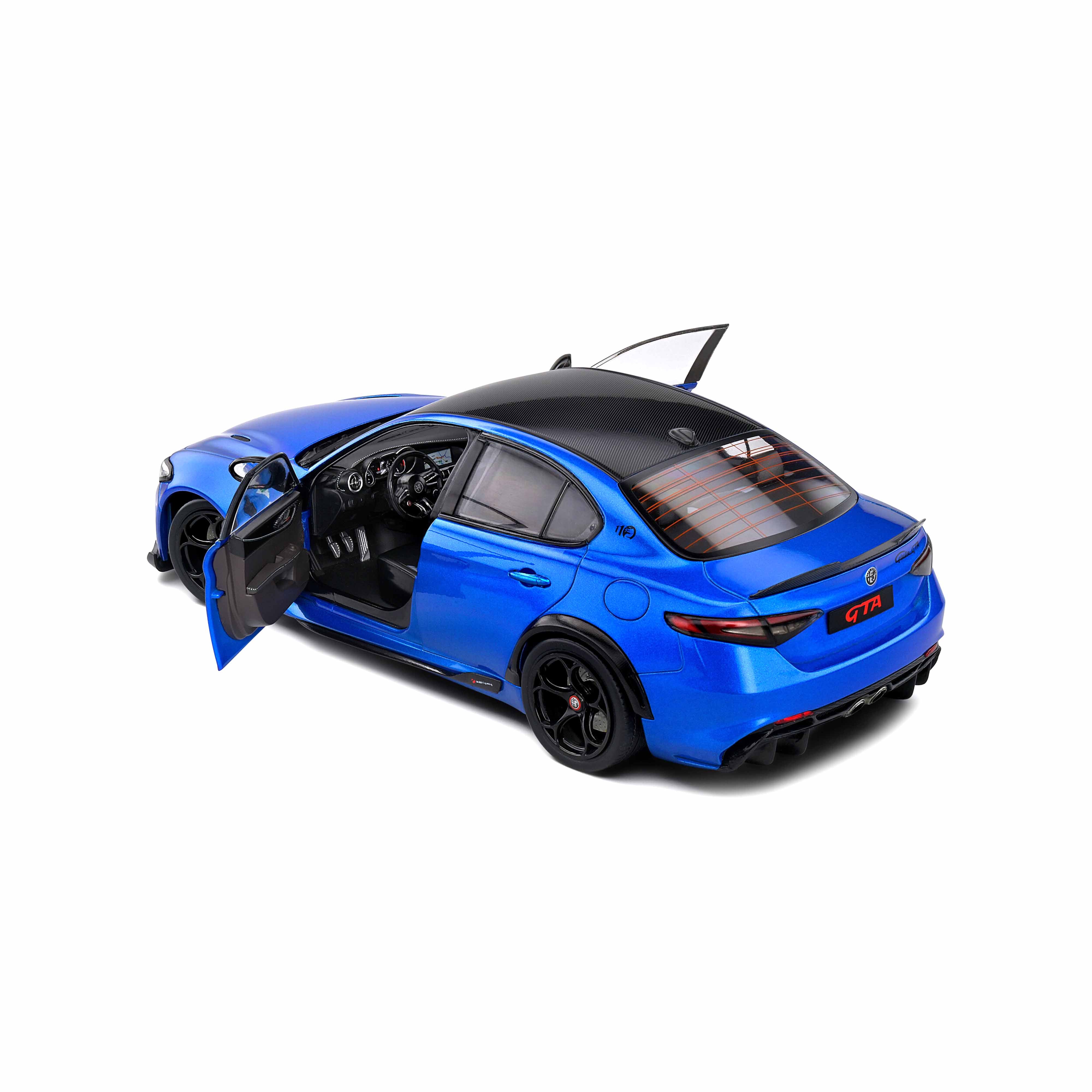 Alfa Romeo Giulia GTA Bleu Anodisé 2022 1/18 - Image 6