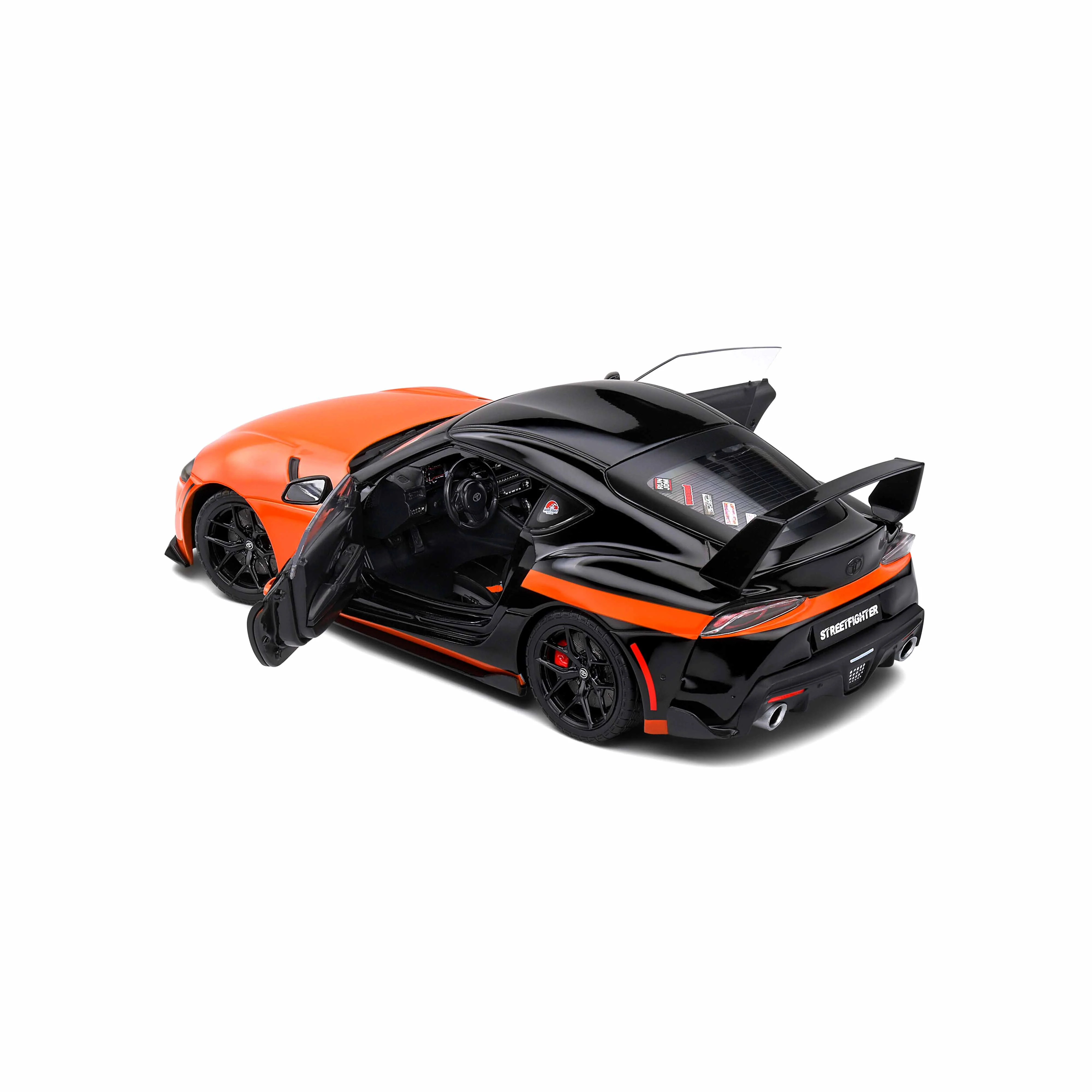 Toyota GR Supra Streetfighter Orange 2024 1/18 - Image 6