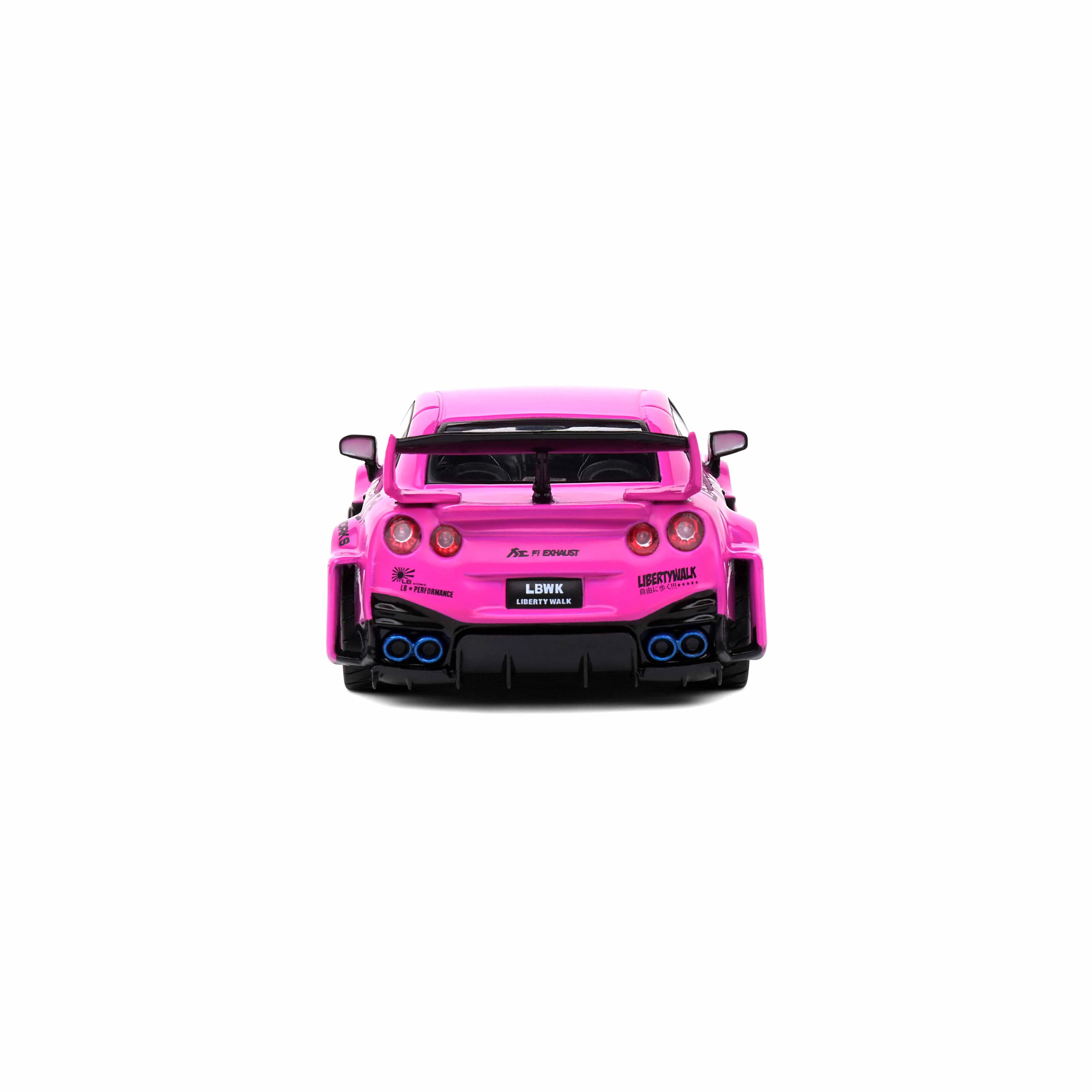 Nissan GTR35 LBWK Silhouette Violet 2019 1/43 - Image 3
